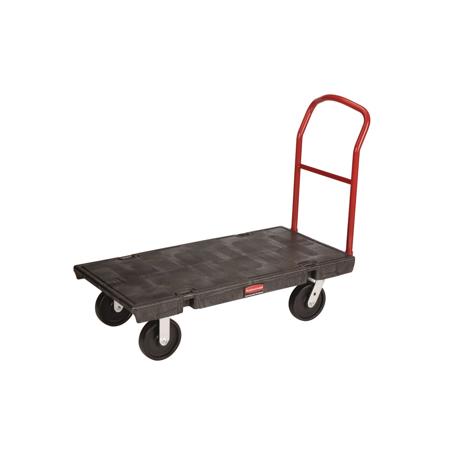 Rubbermaid Commercial Platform Truck, 2,000 lb Capacity, 30 x 60 x 7, Black - Image 3