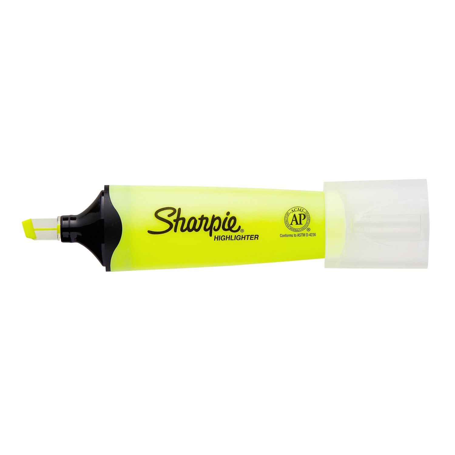 Sharpie Highlighter, Clear View Highlighter with See-Through Chisel Tip, Tank Highlighter, Assorted, 8 Count - Image 4