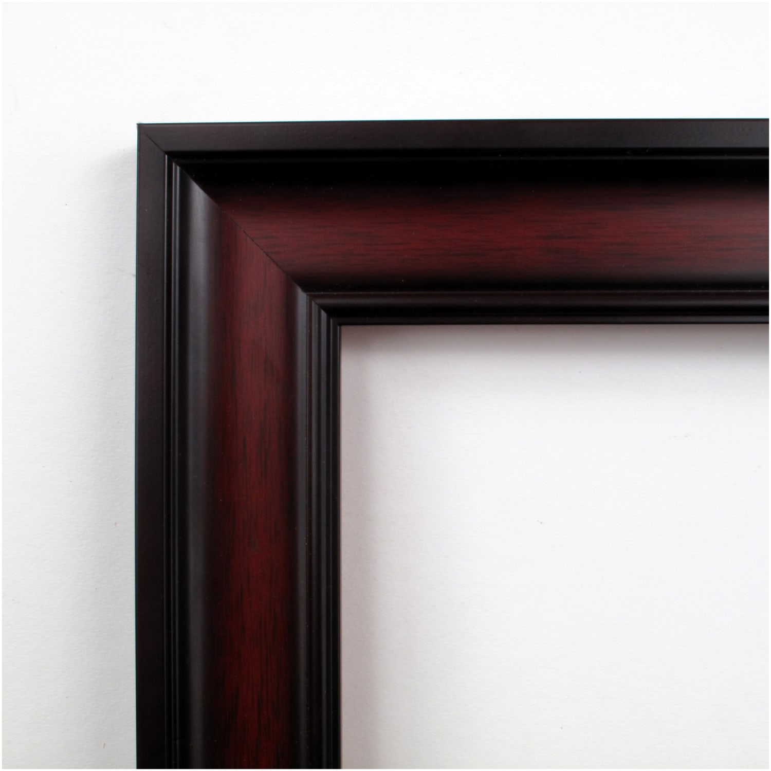 Amanti Art Rubino Wood Picture Frame, Opening Size 23in x 27in (Matted To 20in x 24in), Cherry Scoop - Image 4