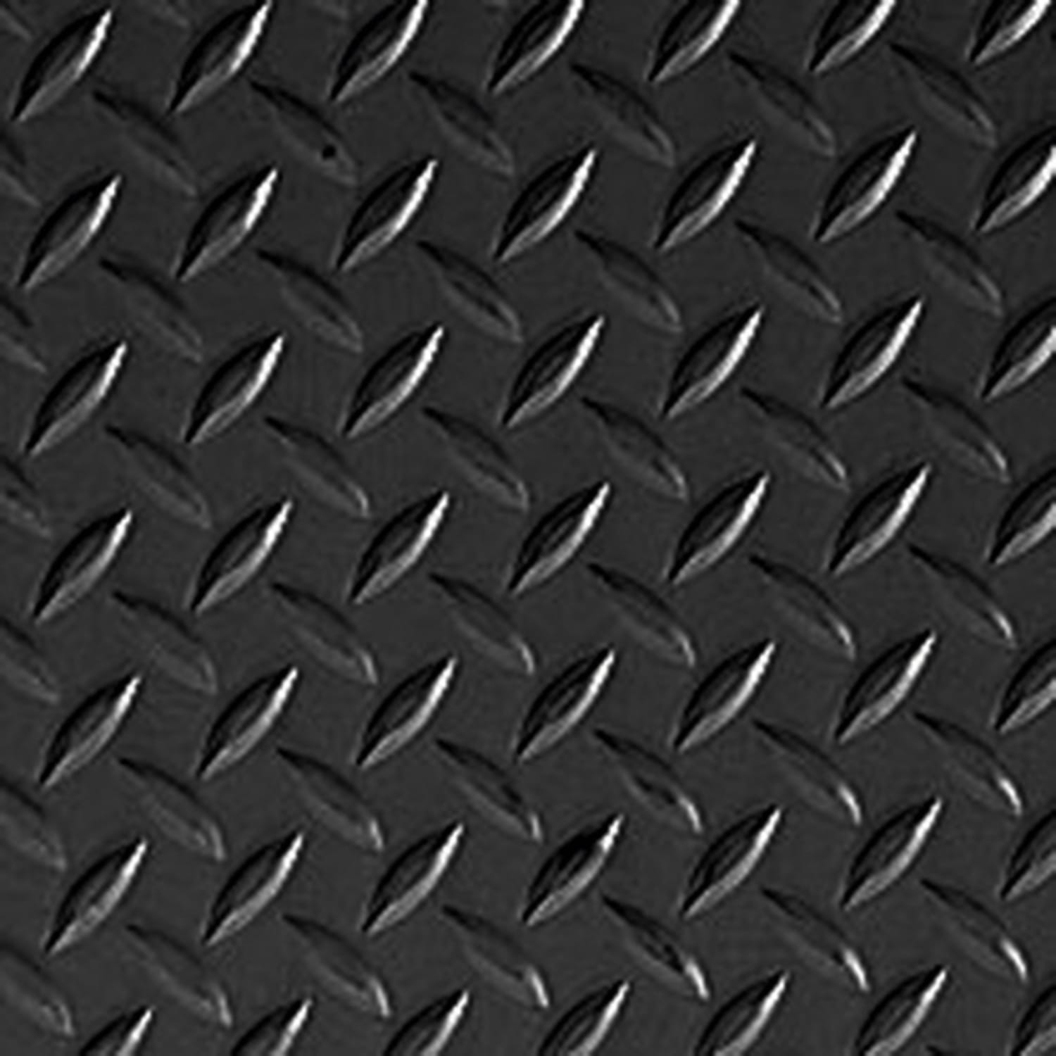 Crown Industrial Deck Plate Antifatigue Mat, 24in x 36in, Black - Image 3