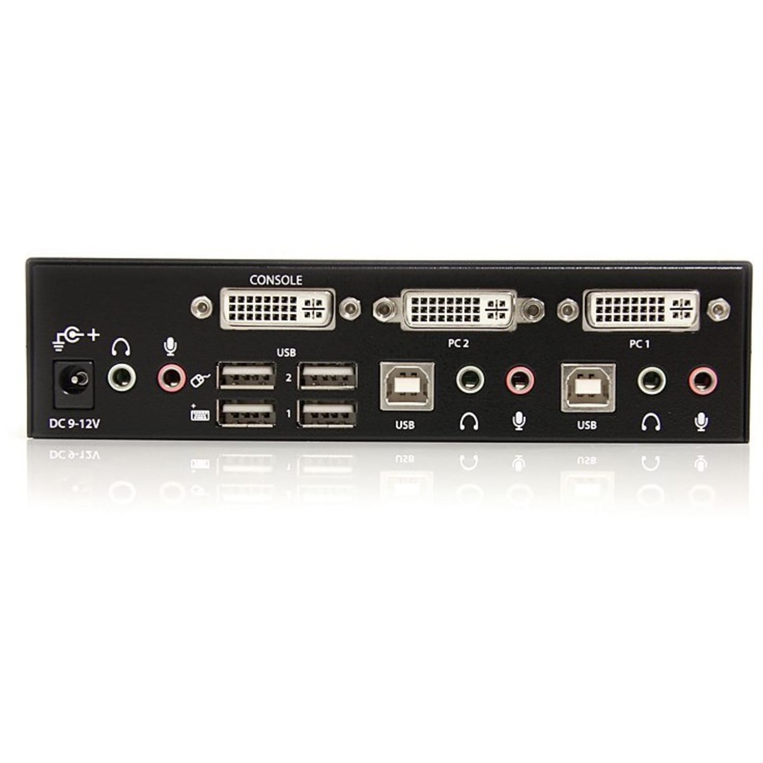StarTech.com 2 Port DVI USB KVM Switch with Audio and USB 2.0 Hub - Image 3