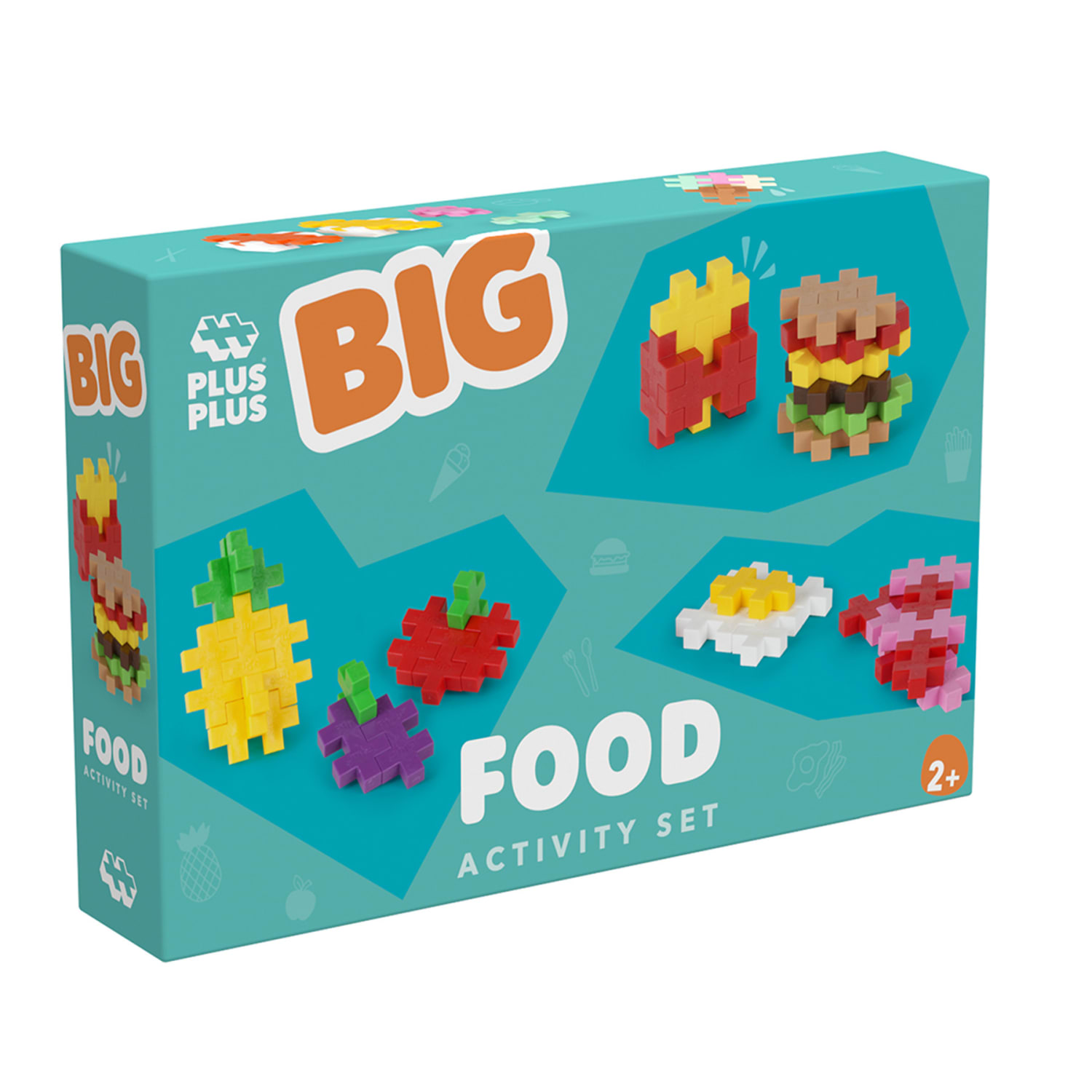 Plus-Plus Building Blocks BIG Activity Set, Food - Image 3