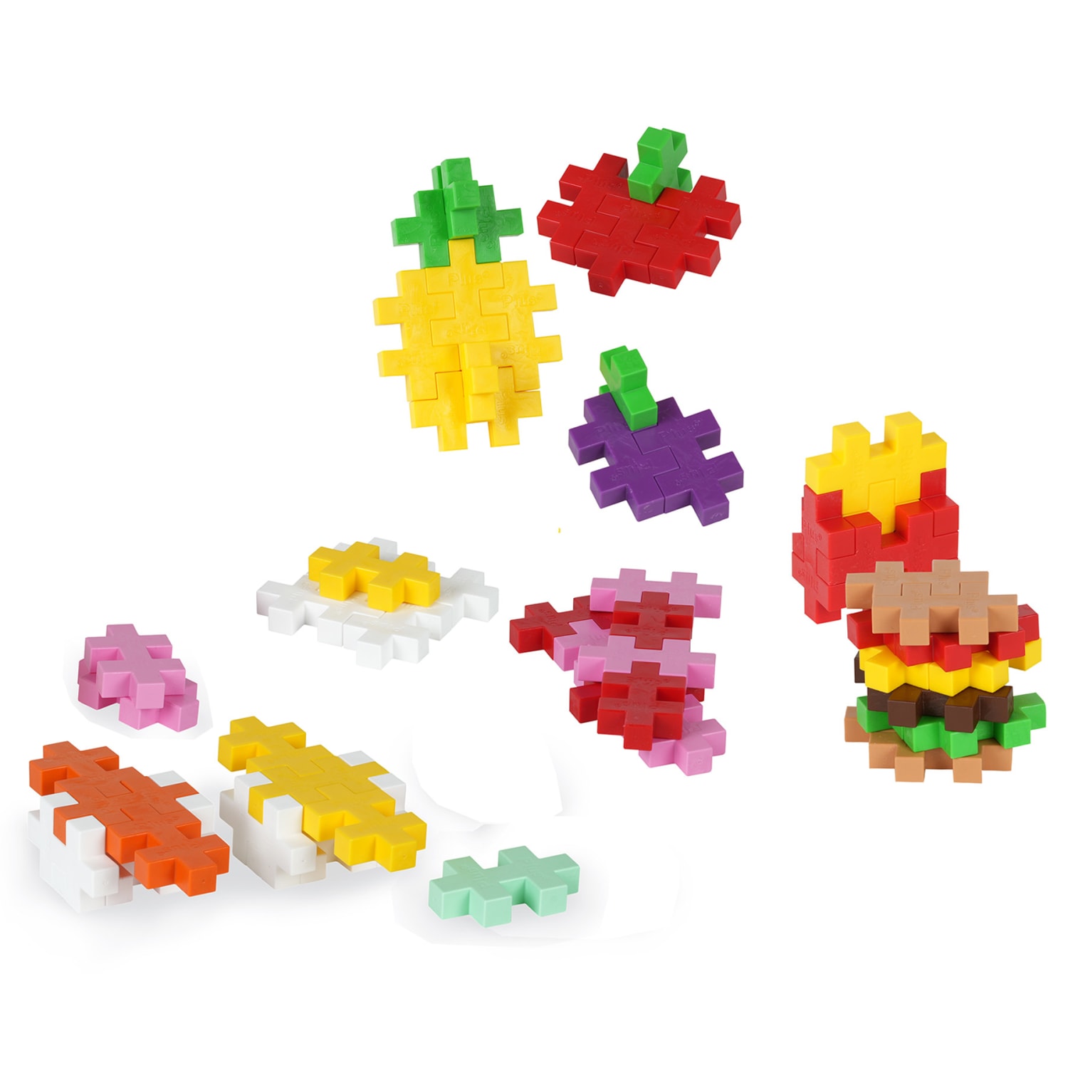 Plus-Plus Building Blocks BIG Activity Set, Food - Image 4