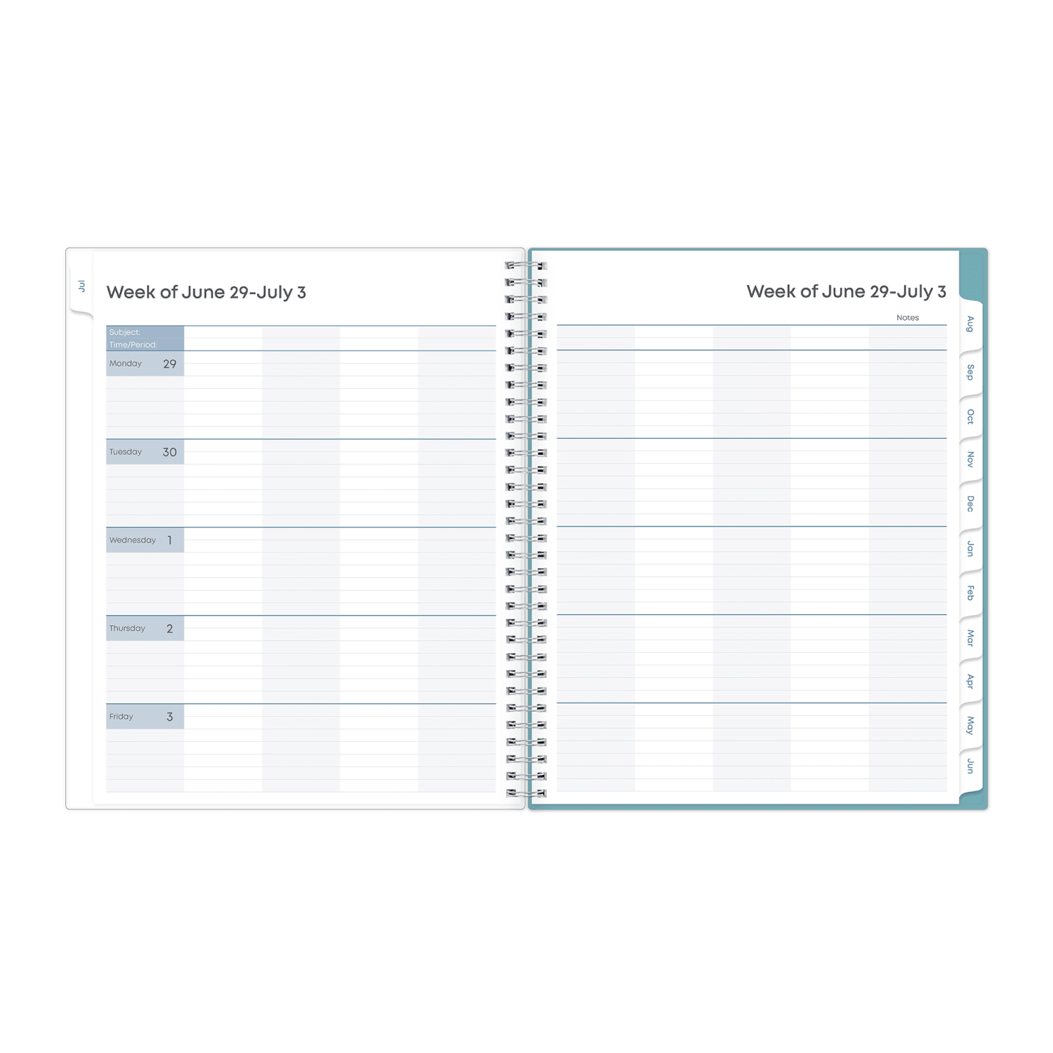Teacher Lesson Planner BS Teacher Dots CYO 8.5x11 AY26-27 - Image 3