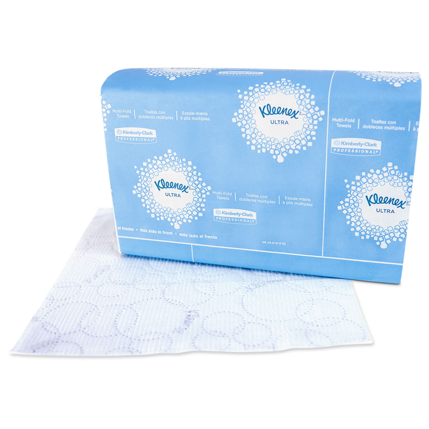 Kleenex Reveal Multifold Hand Towels, 8in x 9 7/16in, FSC Certified, 150 Sheets Per Unit, Pack Of 16 Units - Image 5