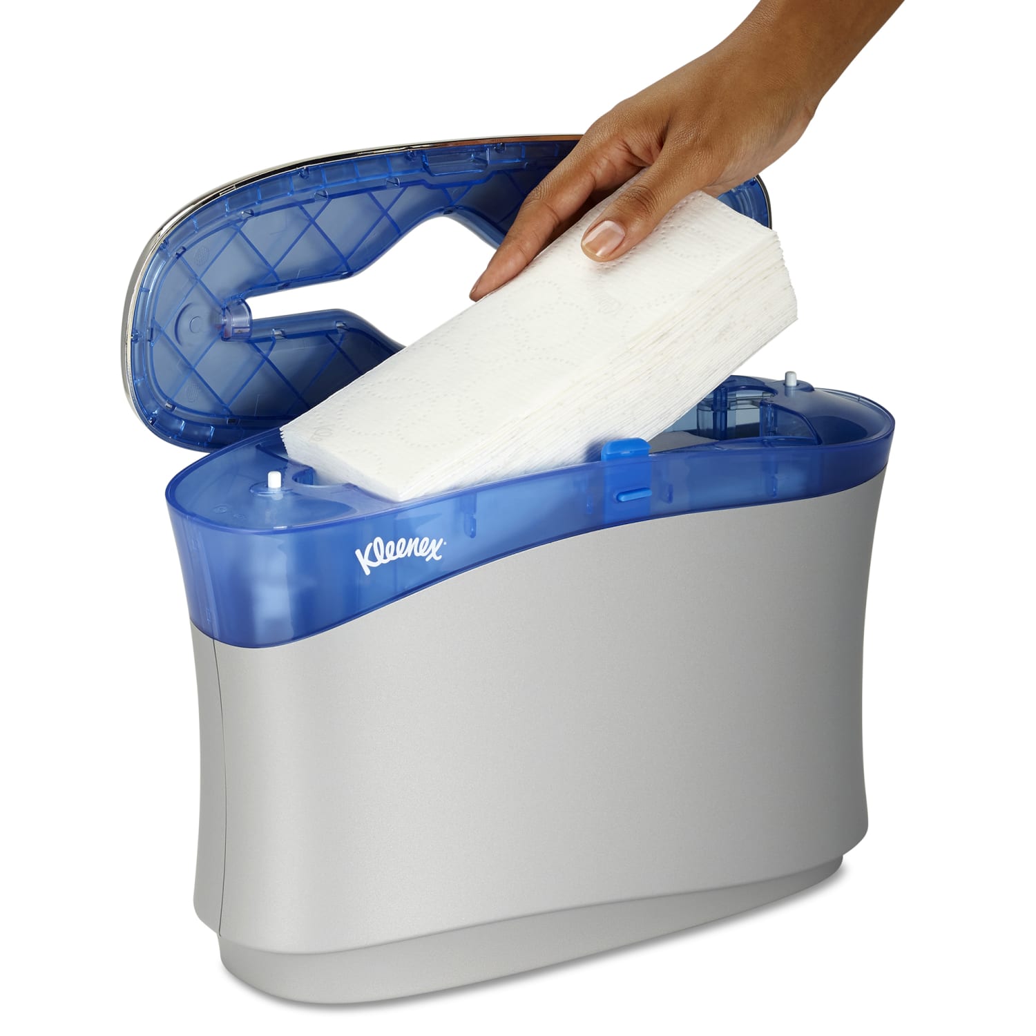 Kleenex Reveal Multifold Hand Towels, 8in x 9 7/16in, FSC Certified, 150 Sheets Per Unit, Pack Of 16 Units - Image 6