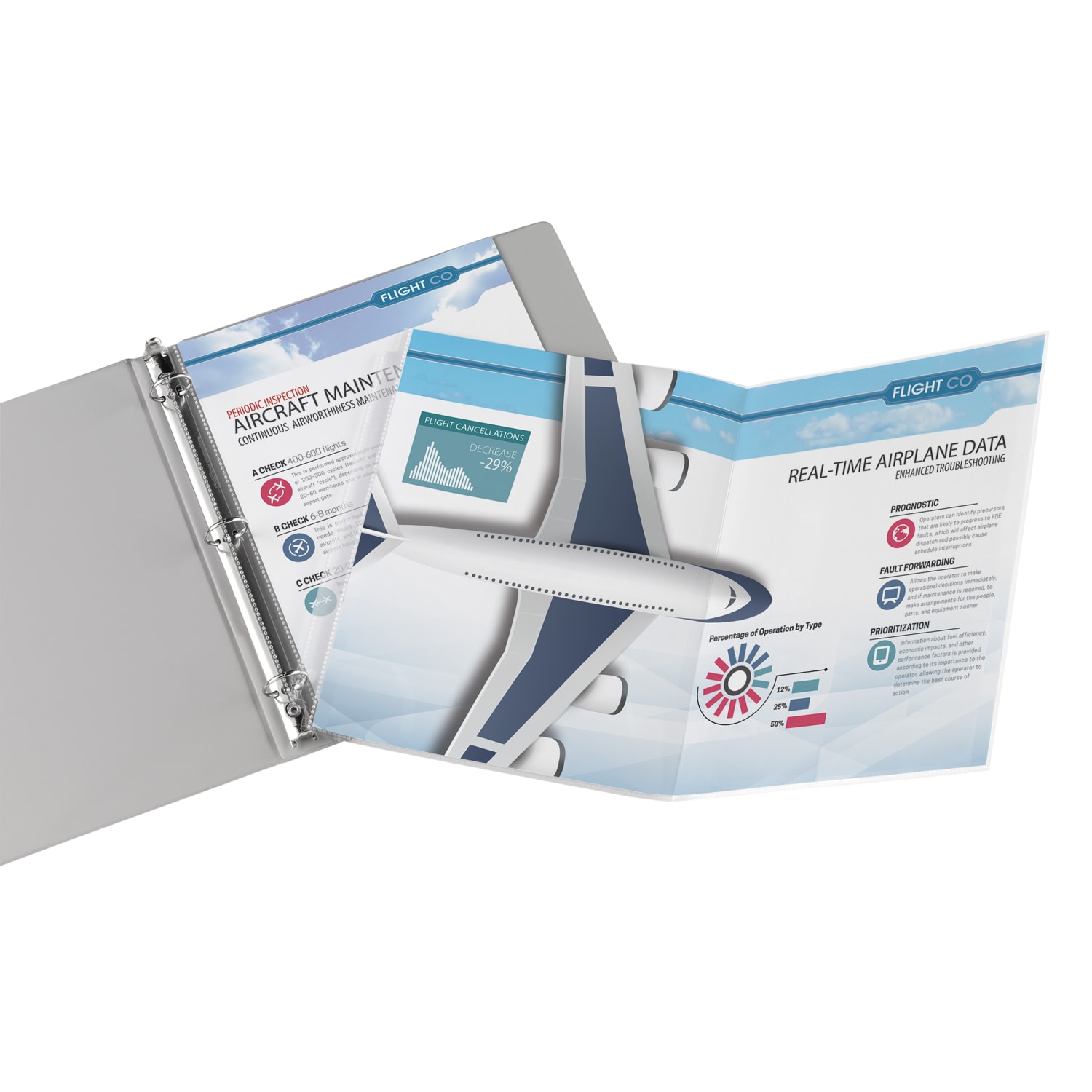 Office Depot Brand Tabloid-Size Sheet Protectors, 11in x 17in, Clear, Pack Of 10 - Image 3