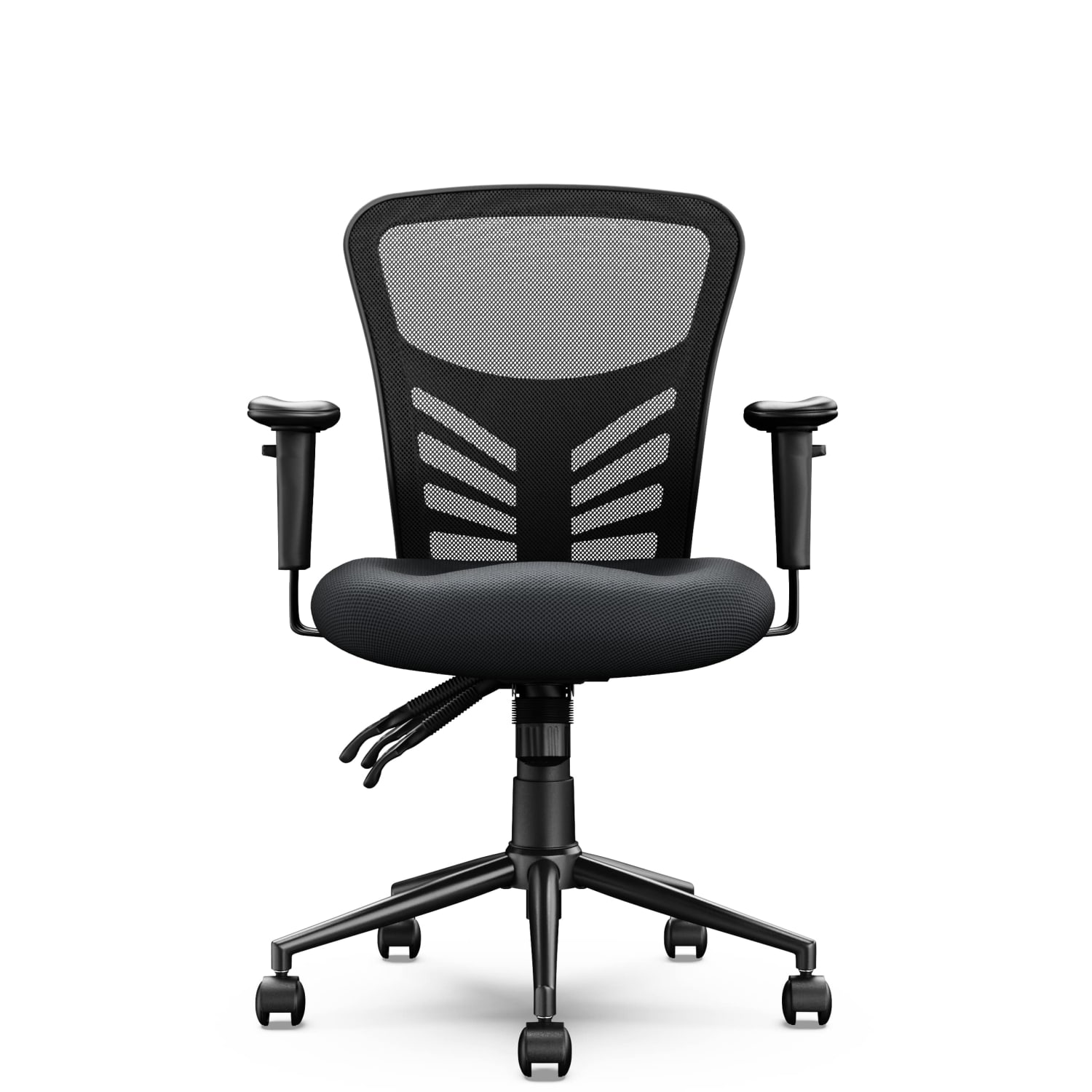 Click365 Flow Ergonomic Mesh MidBack Office Task Chair Black PopularChairscom Click365 Flow Ergonomic Mesh Mid Back Office Task Chair Black PopularChairscom