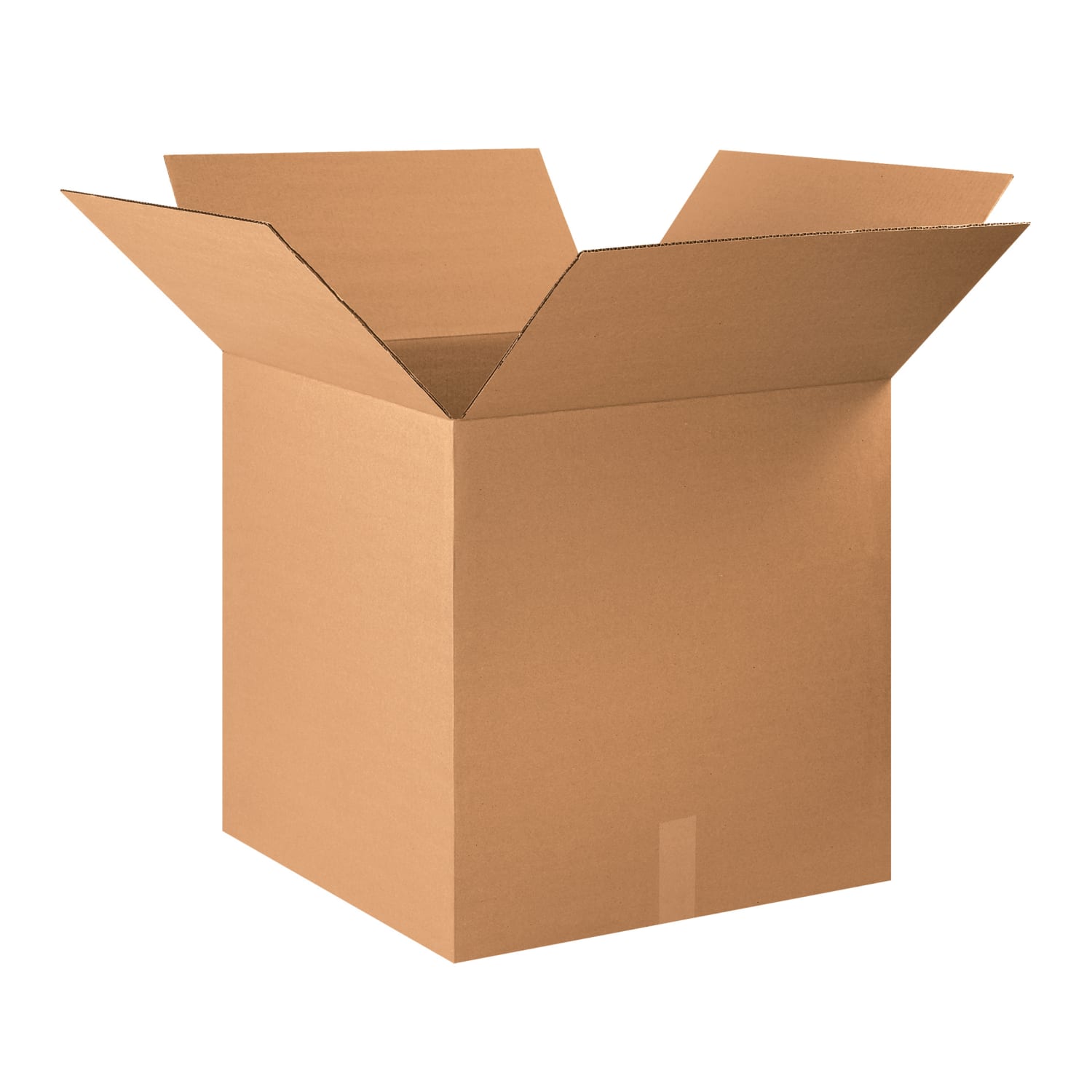 Partners Brand Heavy-Duty Single Wall Boxes, 22in x 22in x 22in, Kraft, Pack Of 10