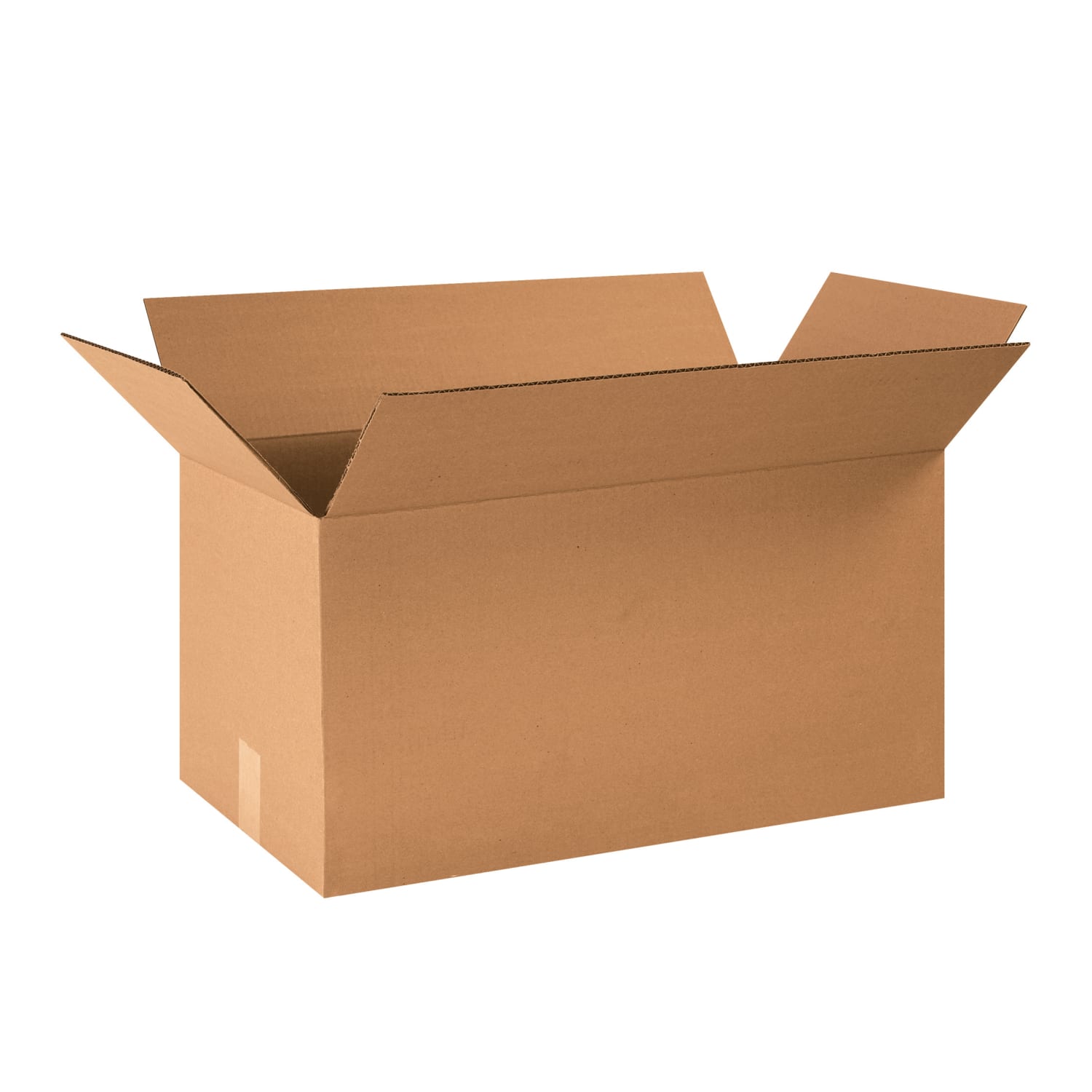 Partners Brand Heavy-Duty Single Wall Boxes, 24in x 12in x 12in, Kraft, Pack Of 25