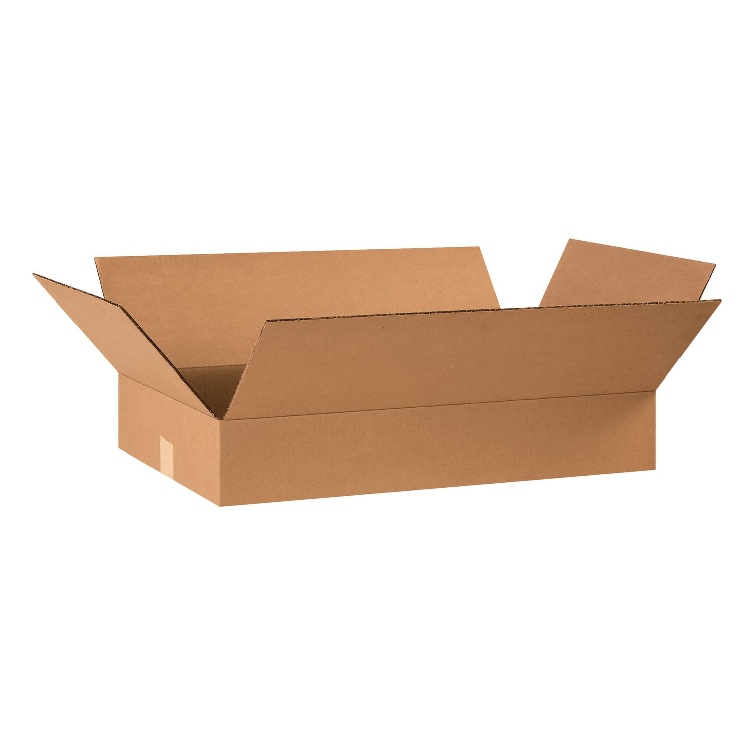Partners Brand Flat Corrugated Boxes, 24in x 14in x 4in, Kraft, Pack Of 25