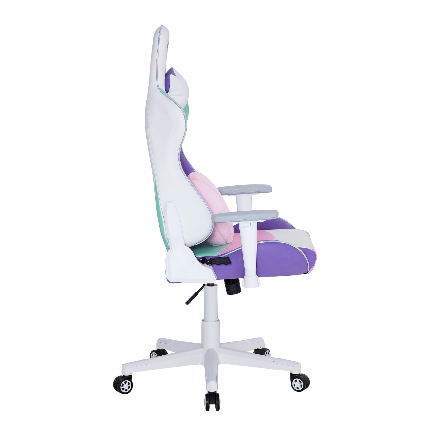 Techni Sport Kawaii Ergonomic Faux Leather Computer Gaming Chair, Multicolor - Image 7