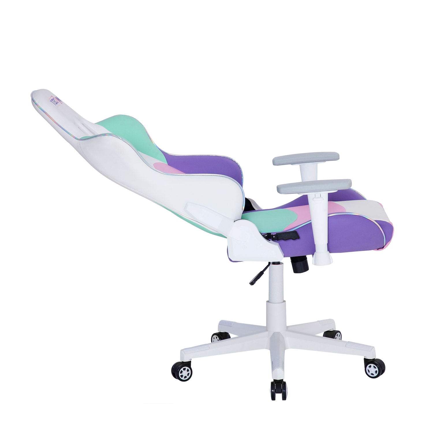 Techni Sport Kawaii Ergonomic Faux Leather Computer Gaming Chair, Multicolor - Image 9