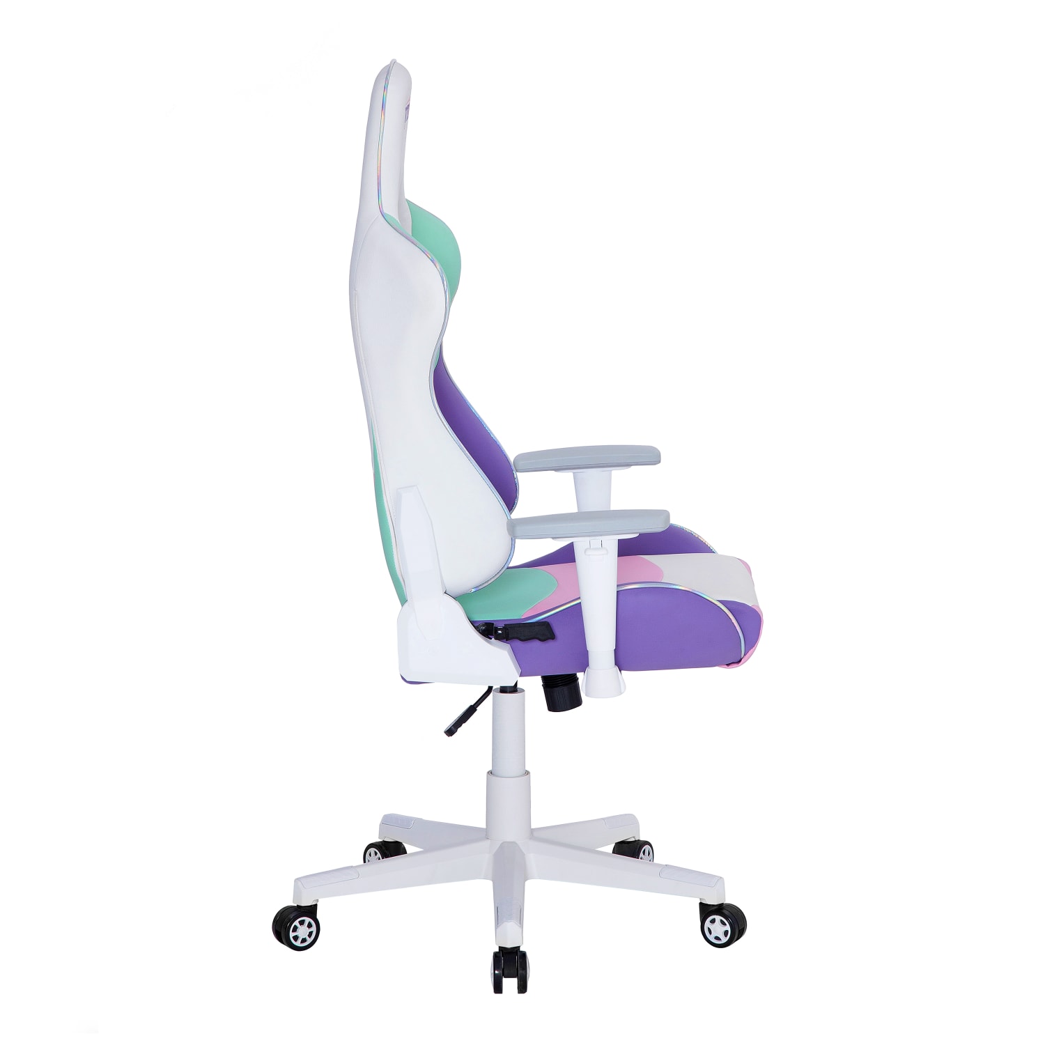 Techni Sport Kawaii Ergonomic Faux Leather Computer Gaming Chair, Multicolor - Image 13