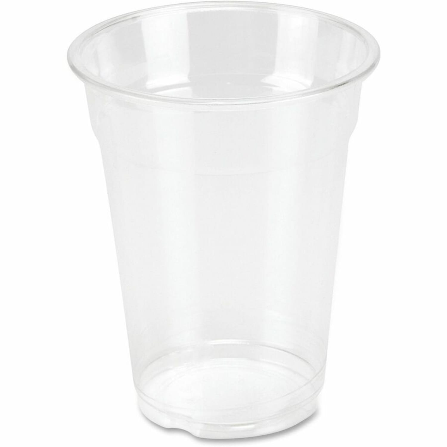 Genuine Joe Clear Plastic Cups - 10 fl oz - 25 / Pack - Clear - Plastic - Cold Drink - Image 4