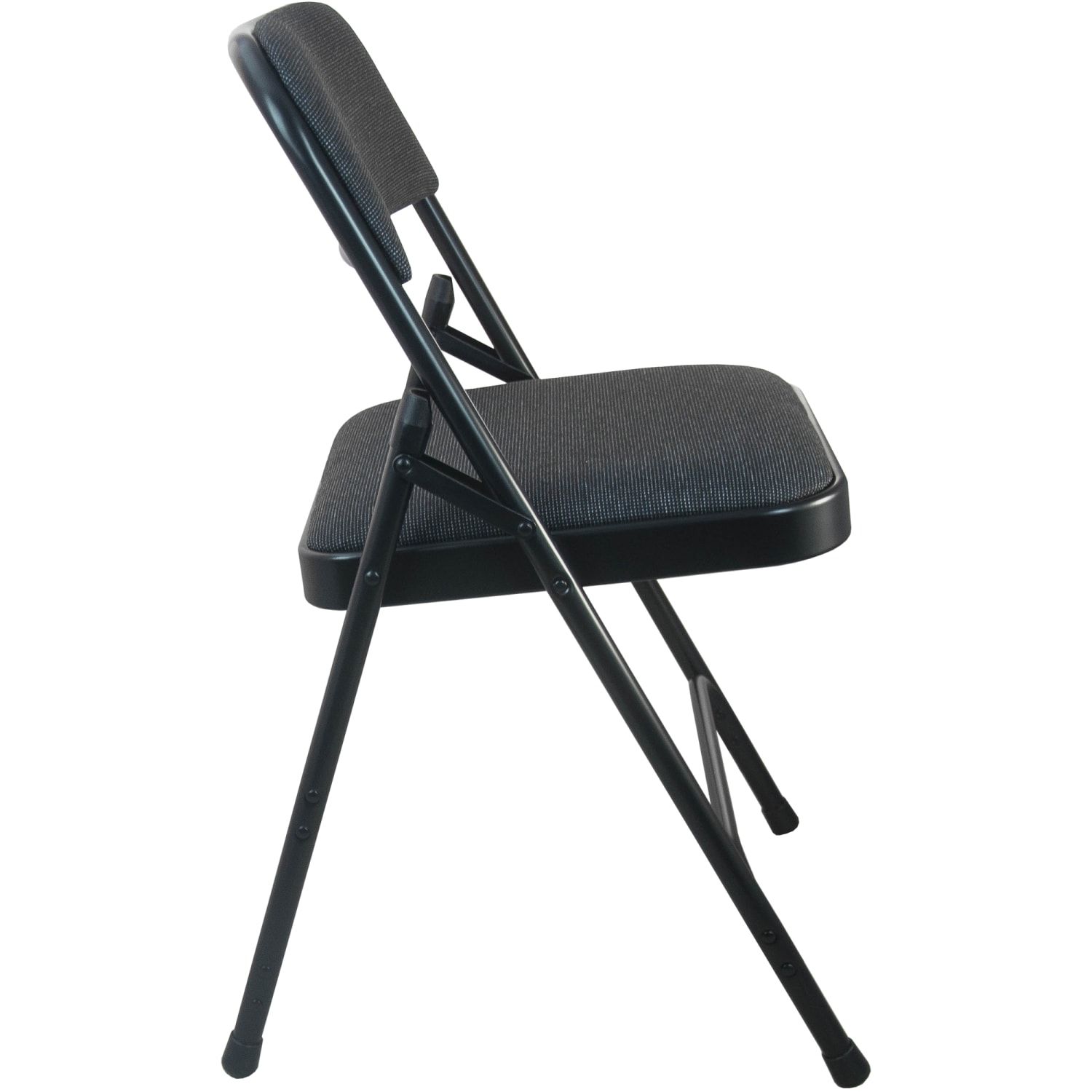 Flash Furniture Advantage Padded Metal Folding Chair Black PopularChairscom