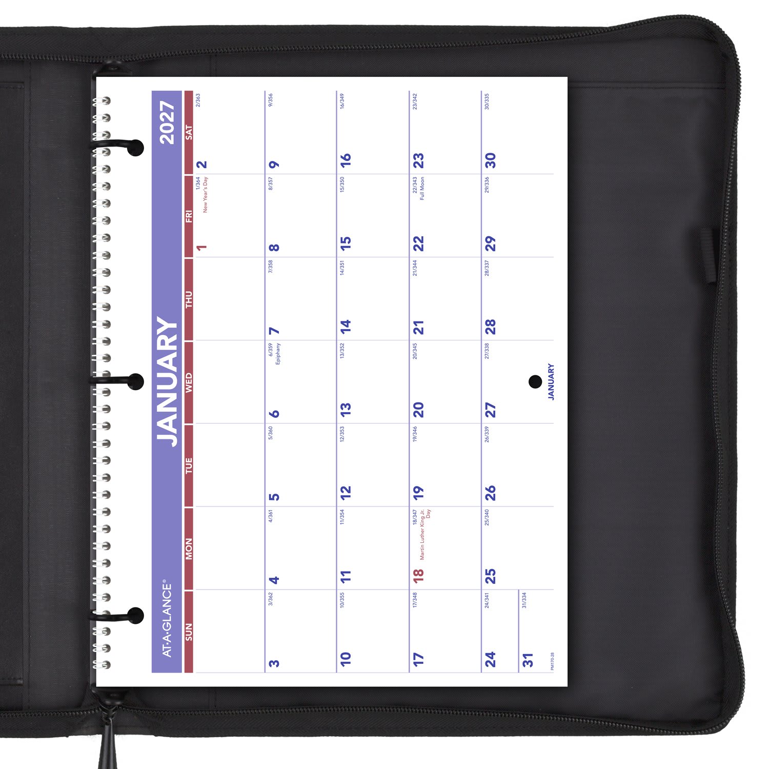 AT-A-GLANCE 2027 Monthly Desk Wall Calendar, Small, 11in x 8 1/2in - Image 5