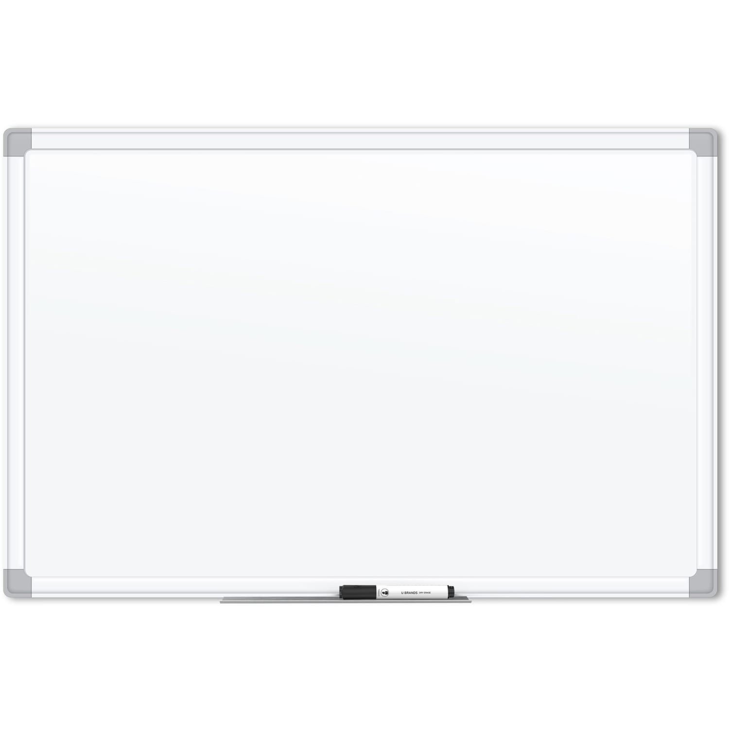 U Brands Magnetic Porcelain Steel Board, 48in X 36in, White Aluminum Frame, Actual Size 47in X 35in (4900U00-01) - Image 4