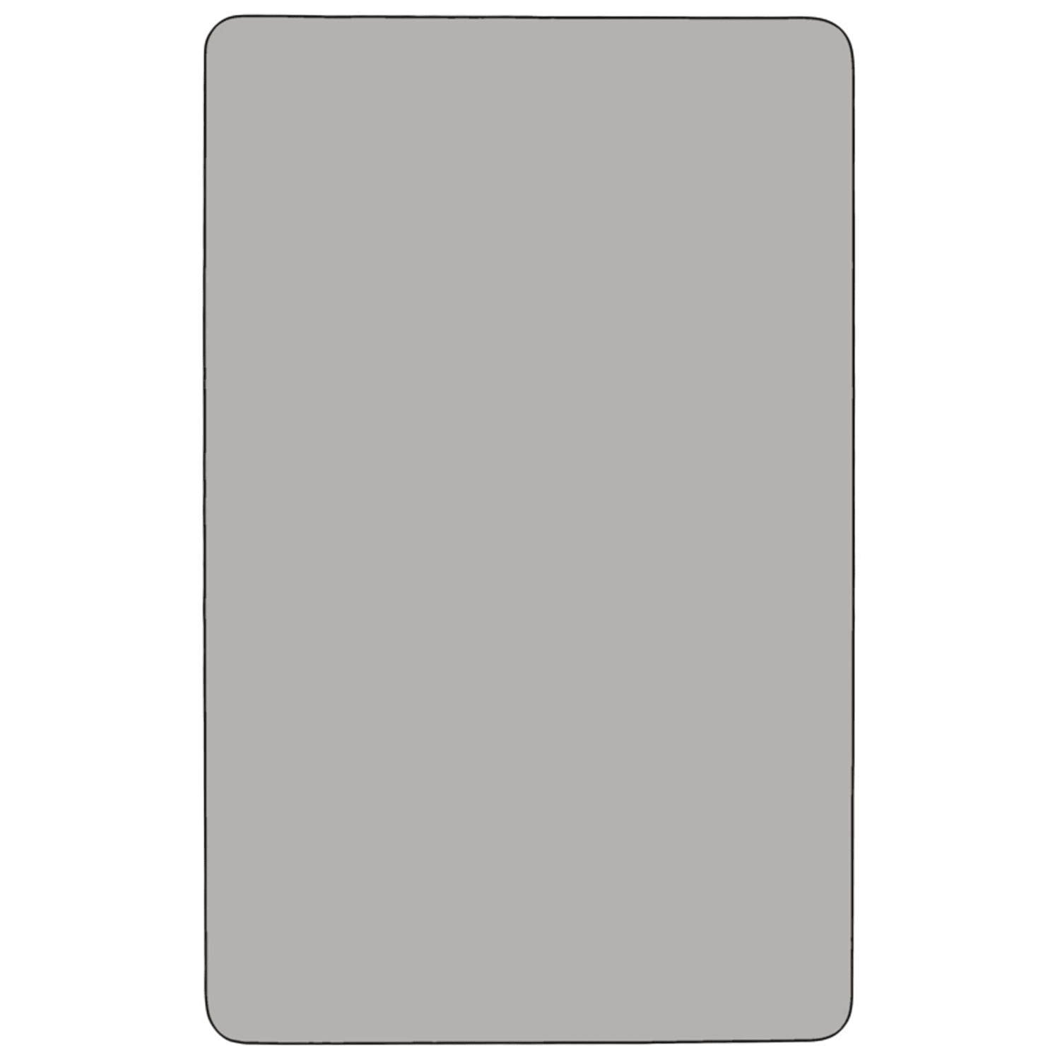 Flash Furniture Rectangular HP Laminate Activity Table With Standard Height-Adjustable Legs, 30-1/4inH x 30inW x 48inD, Gray - Image 4