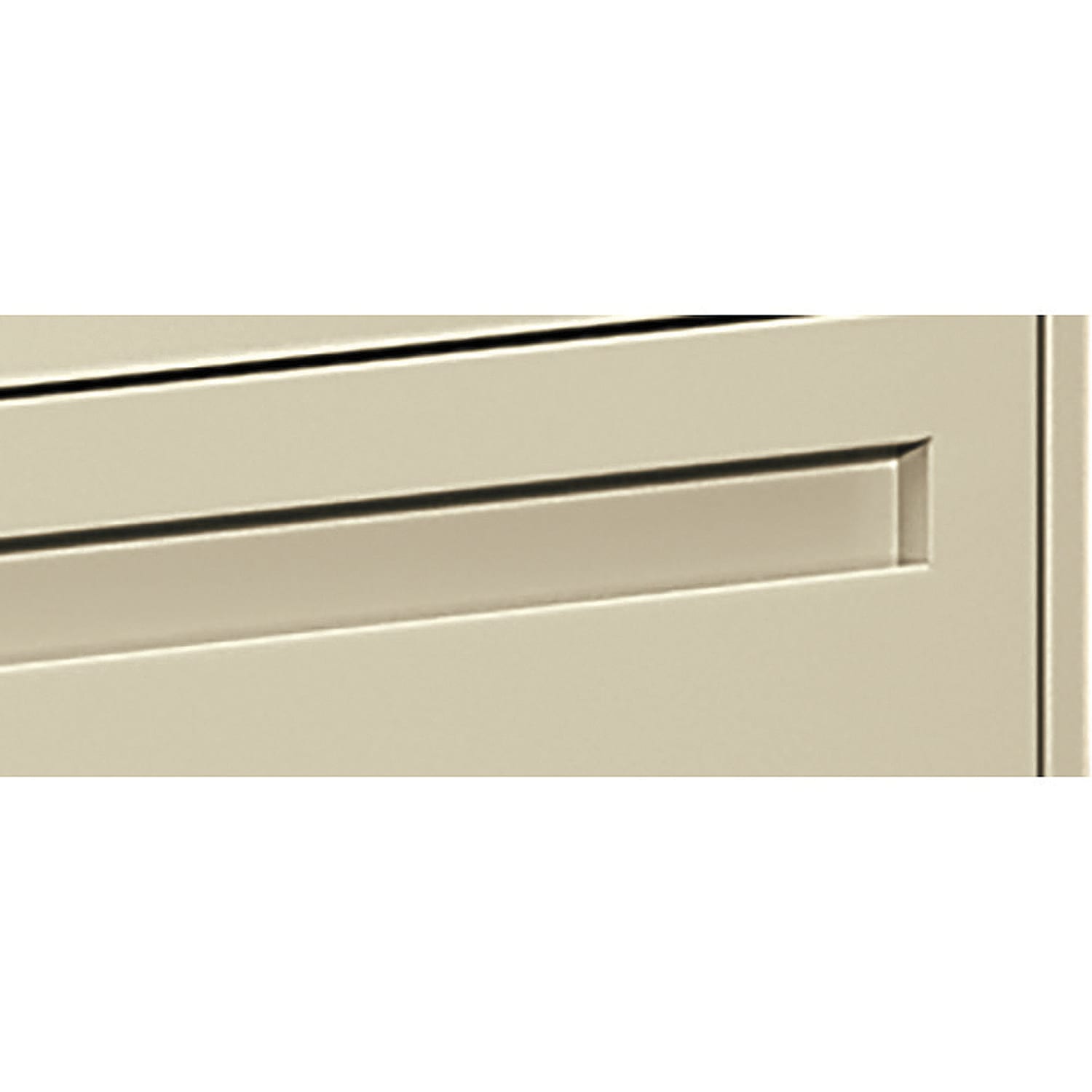 HON Brigade 700 Combo 42inW x 18inD Lateral 2-Drawer File Cabinet, Putty - Image 4