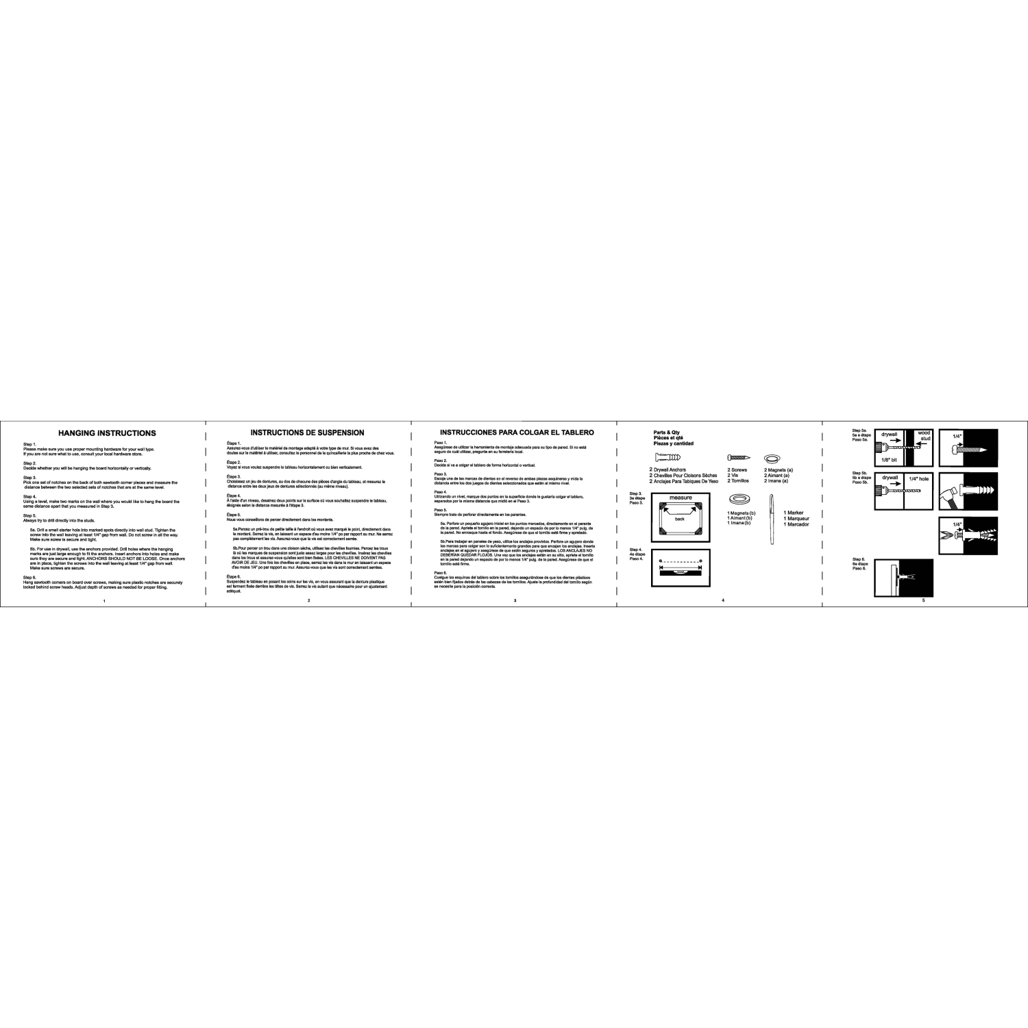 Realspace Magnetic Dry-Erase Whiteboard/Cork Calendar Board, 18in x 24in, Silver Aluminum Frame - Image 6