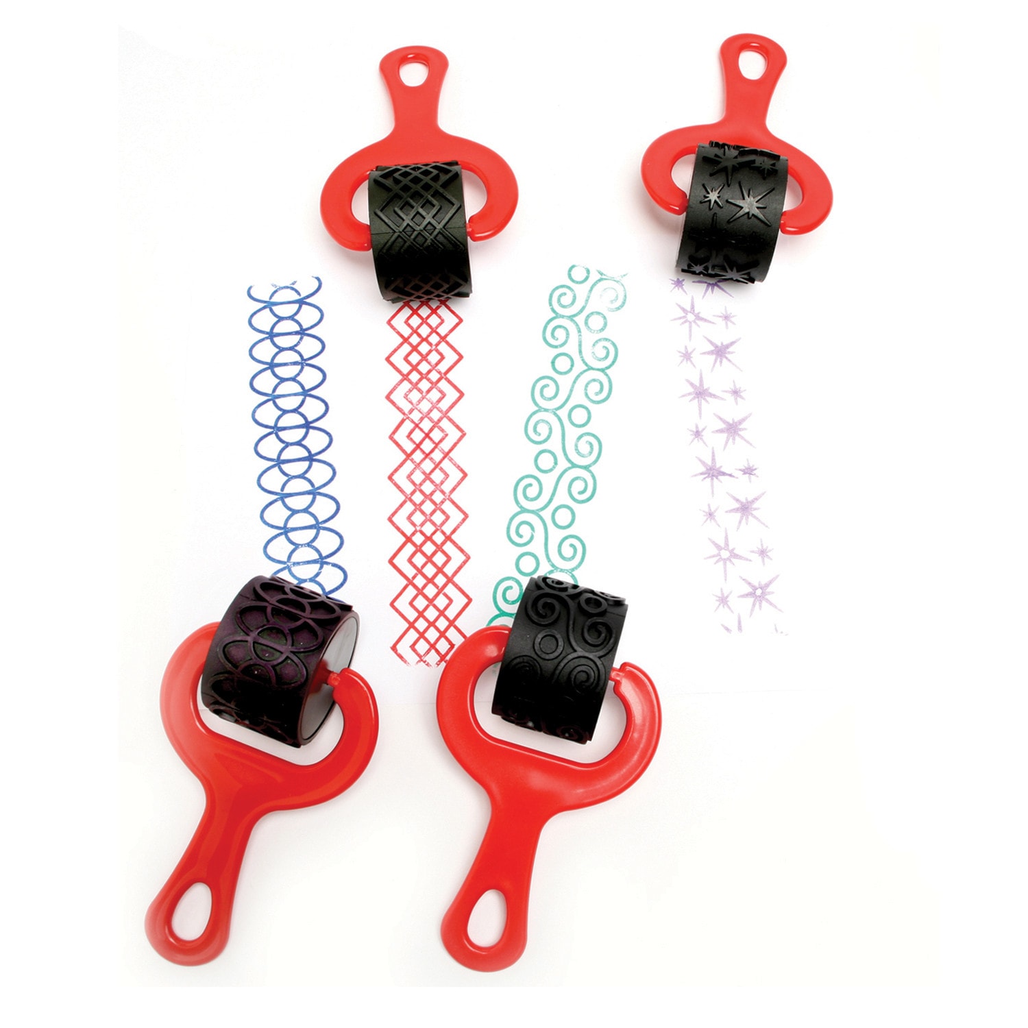 Ready 2 Learn Paint And Clay Explorers Set 1, Multicolor, 4 Rollers Per Set, Pack Of 2 Sets - Image 3