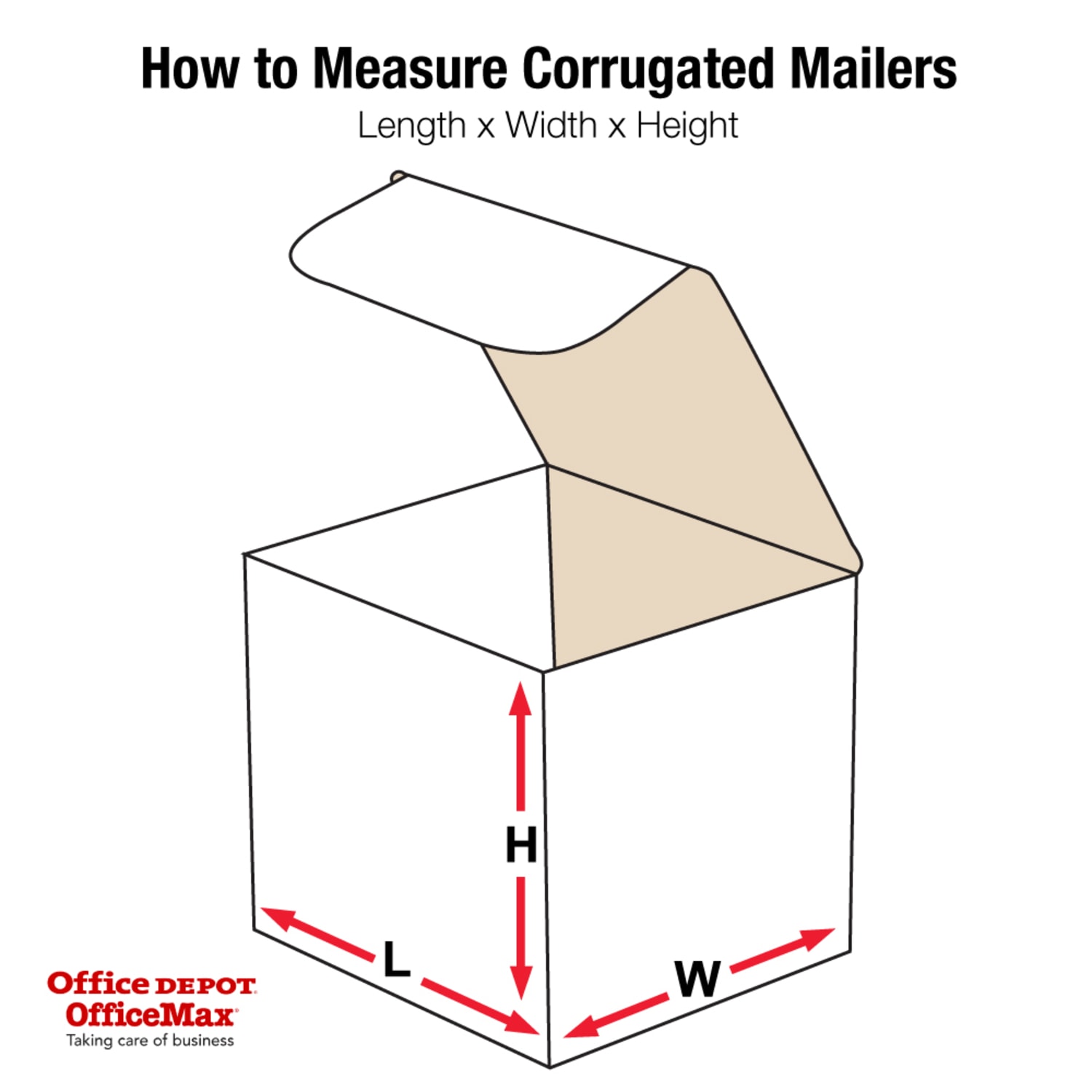 Partners Brand White Corrugated Mailers, 3in x 3in x 3in, Pack Of 50 - Image 3