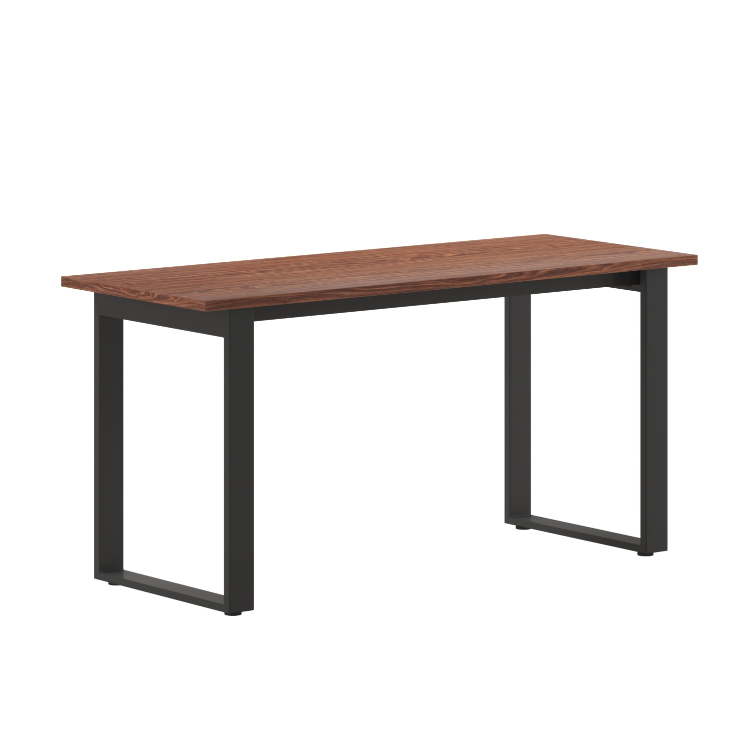 Flash Furniture Redmond Commercial 60x24 Conference Table, PVC Edging and Heavy Duty U-Frame Steel Base, Walnut - MTM6024WLTUBF - Image 3
