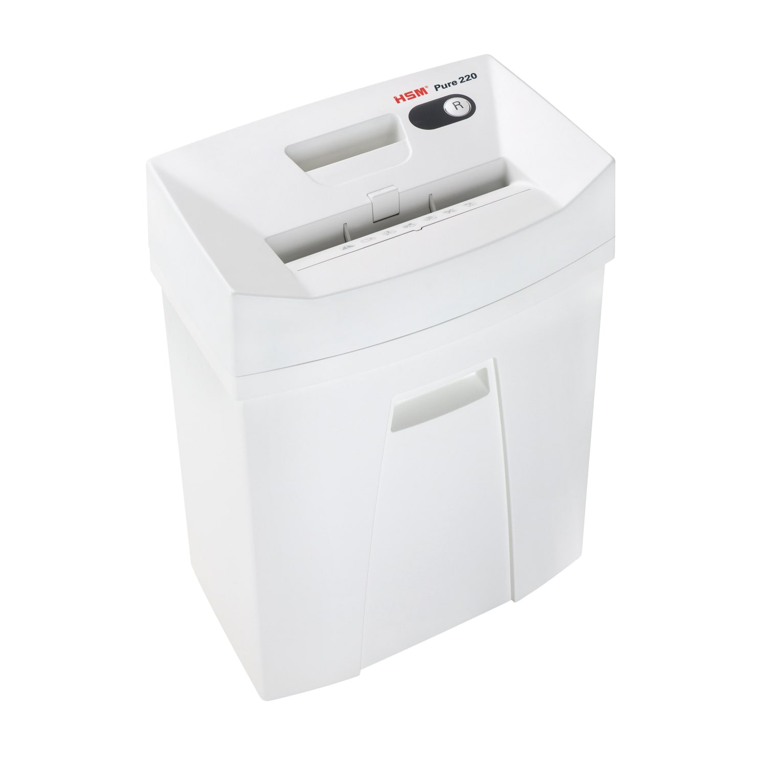 HSM Pure 220 Strip-Cut Shredder - Strip Cut - 13-15 Per Pass - 5.3 gal Waste Capacity - Image 3