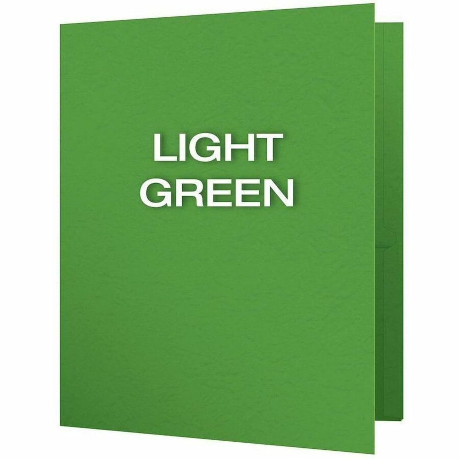 Oxford Twin-Pocket Folders With Fasteners, Letter Size (8 1/2in x 11in), Light Green, Pack Of 2 - Image 3