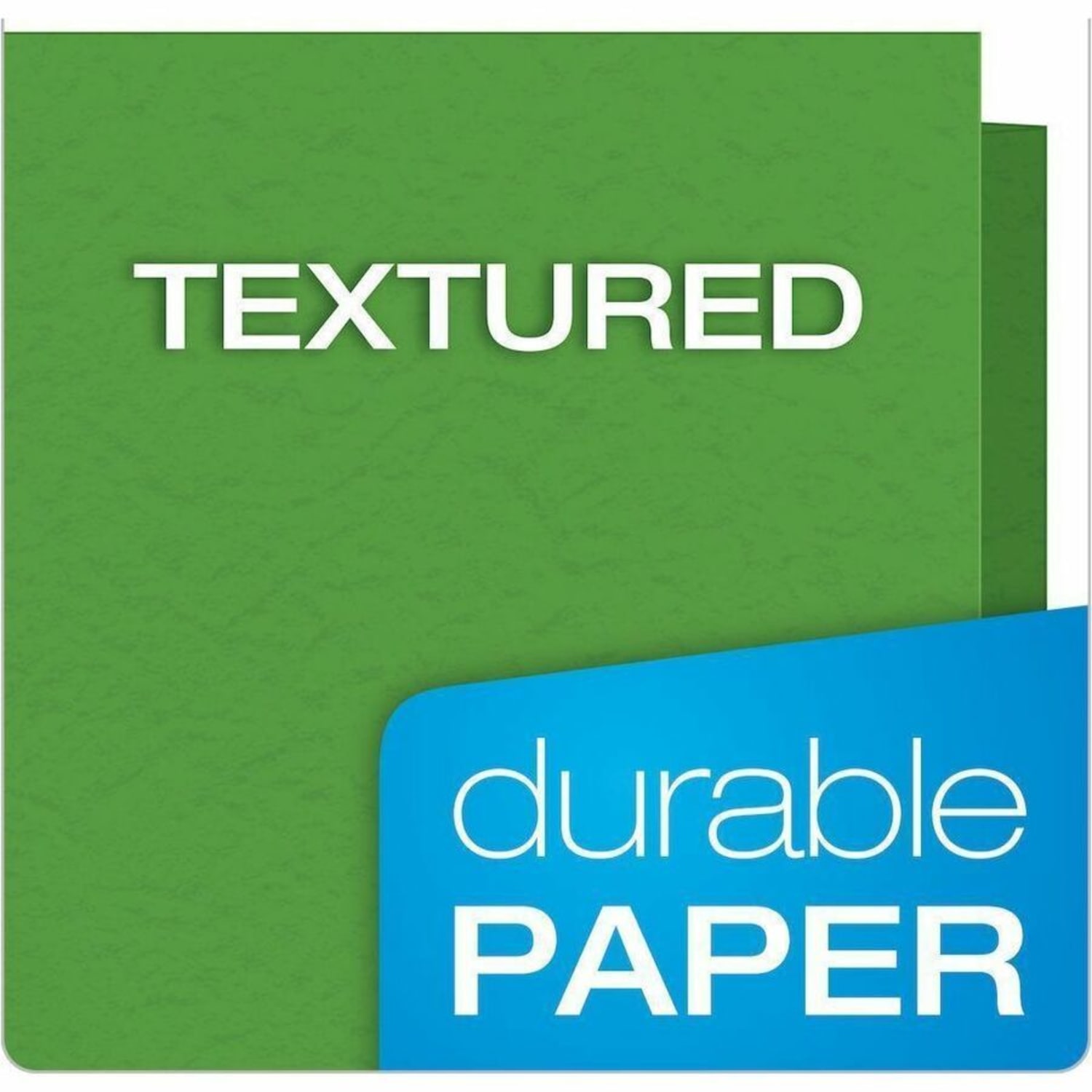 Oxford Twin-Pocket Folders With Fasteners, Letter Size (8 1/2in x 11in), Light Green, Pack Of 2 - Image 5