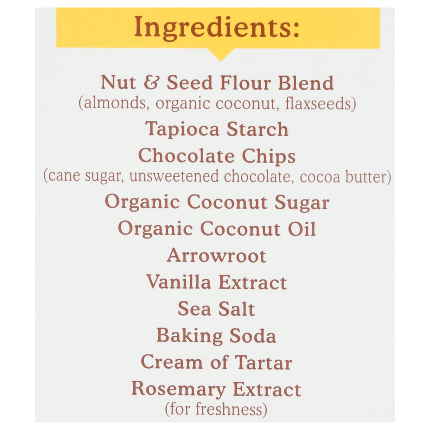 Simple Mills Crunchy Cookies, Chocolate Chip, 5.5 Oz, Total Qty 6 - Image 4