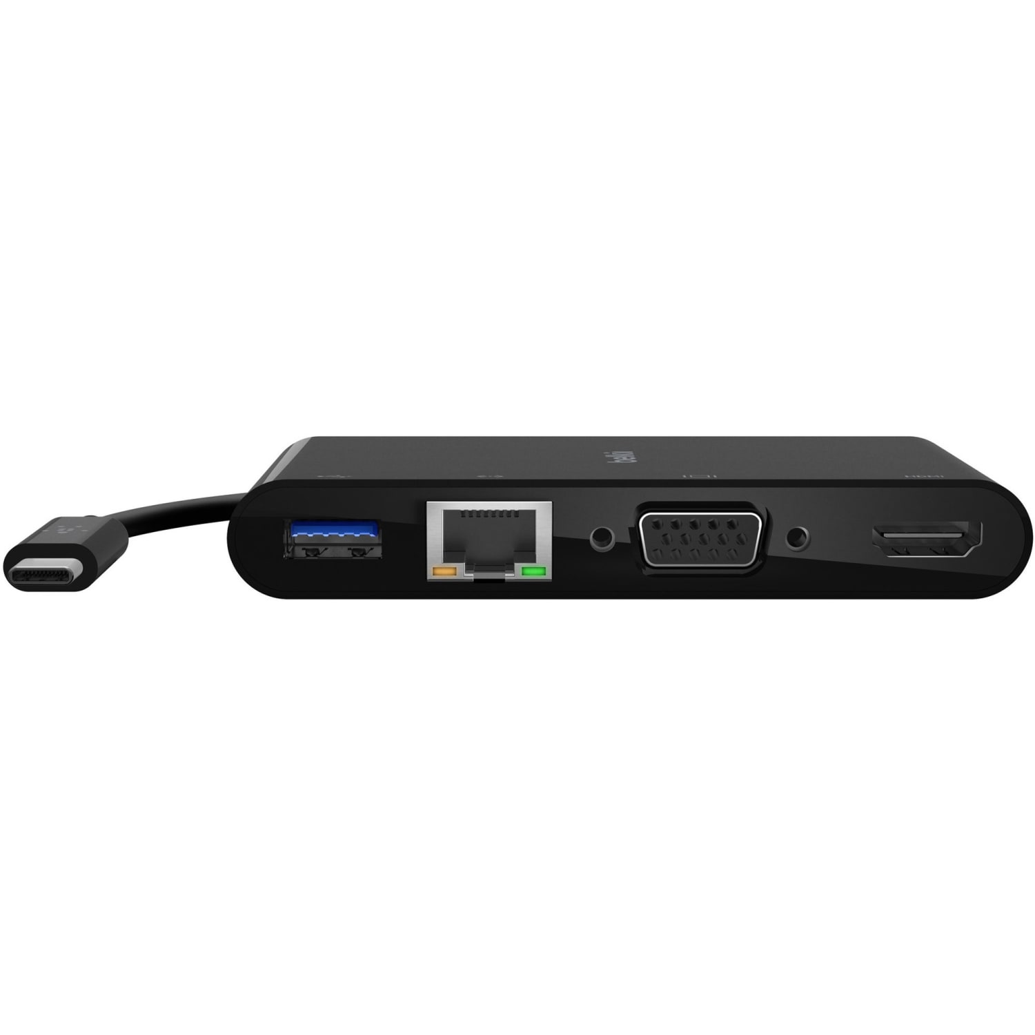 Belkin USB-C Multiport Adapter, USB-C to HDMI - USB A 3.0 - VGA, up to 100W Power Delivery, up 4k Resolution -  - AVC004BKBL - Image 5