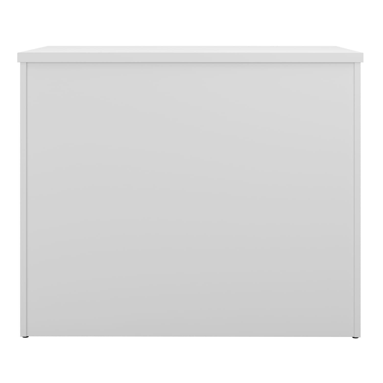 Bush Business Furniture Office In An Hour 35-11/16inW x 35-11/16inD Lateral 2-Drawer File Cabinet, Pure White, Standard Delivery - Image 5