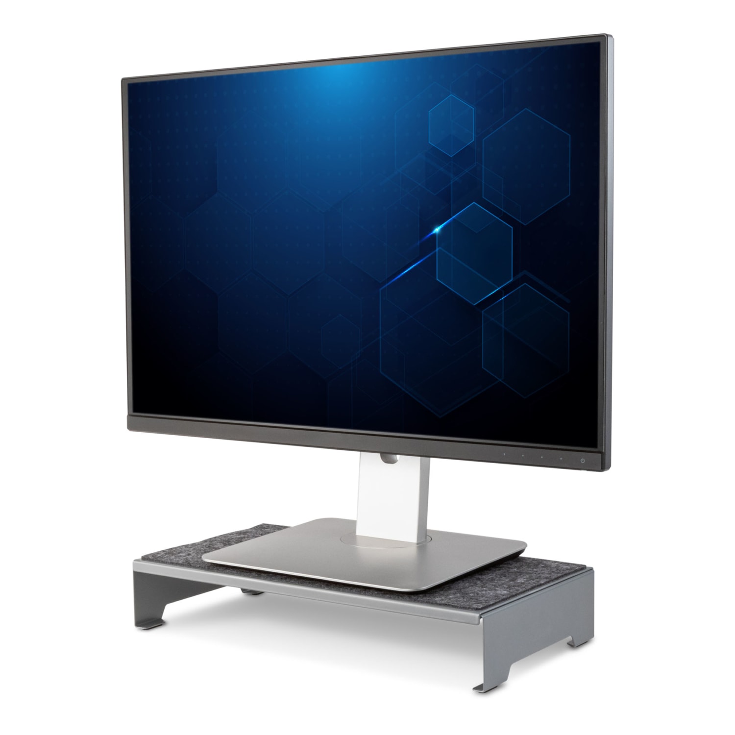 Allsop TechStyle Steel Monitor Stand, Gray, Total Qty 1 - Image 3