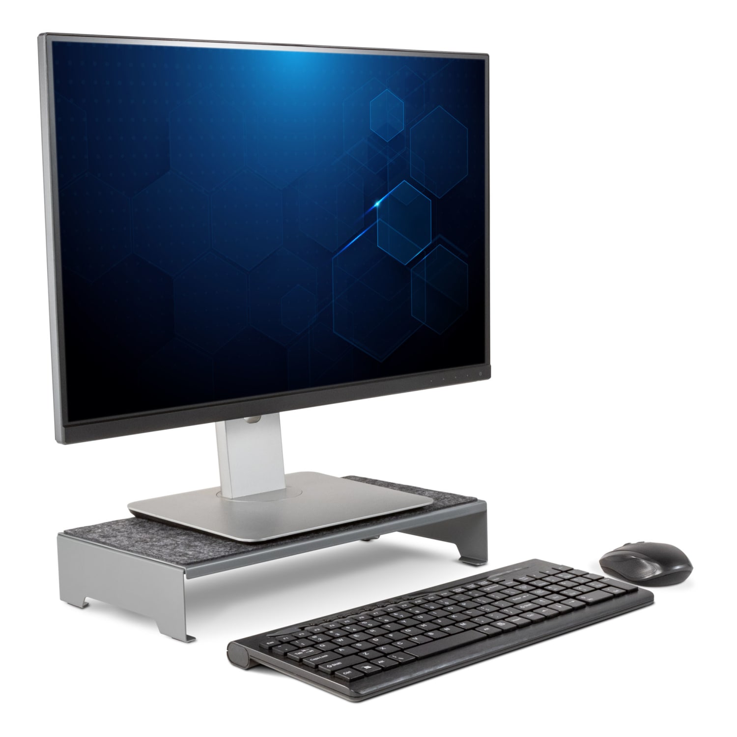 Allsop TechStyle Steel Monitor Stand, Gray, Total Qty 1 - Image 5