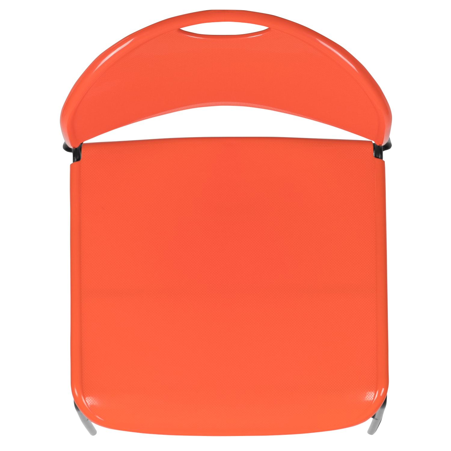 Flash Furniture HERCULES Plastic UltraCompact Stack Chair OrangeBlack PopularChairscom Flash Furniture HERCULES Plastic Ultra Compact Stack Chair OrangeBlack PopularChairscom