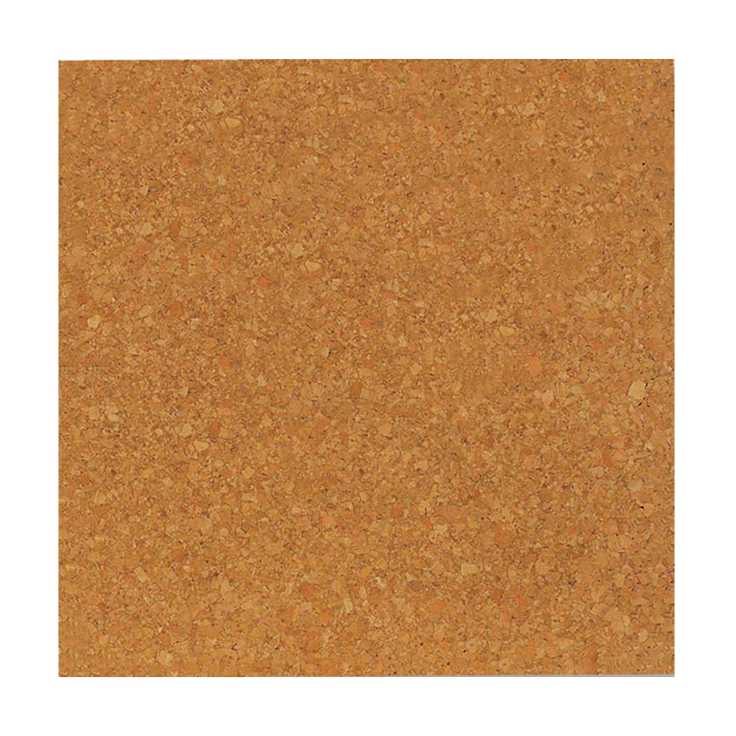 Flipside Cork Tiles, 6inH x 6inW x 1/8inD, Natural, 4 Tiles Per Pack, Set Of 3 Packs - Image 3
