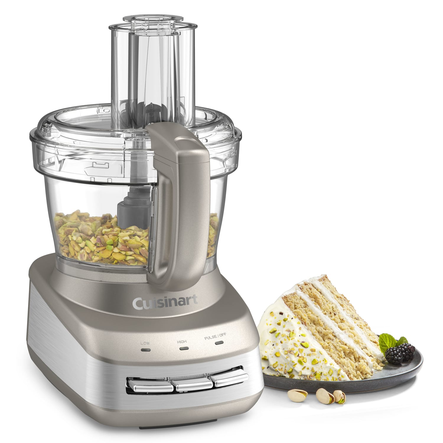Cuisinart 3-Speed Food Processor, Silver Sand - Image 3