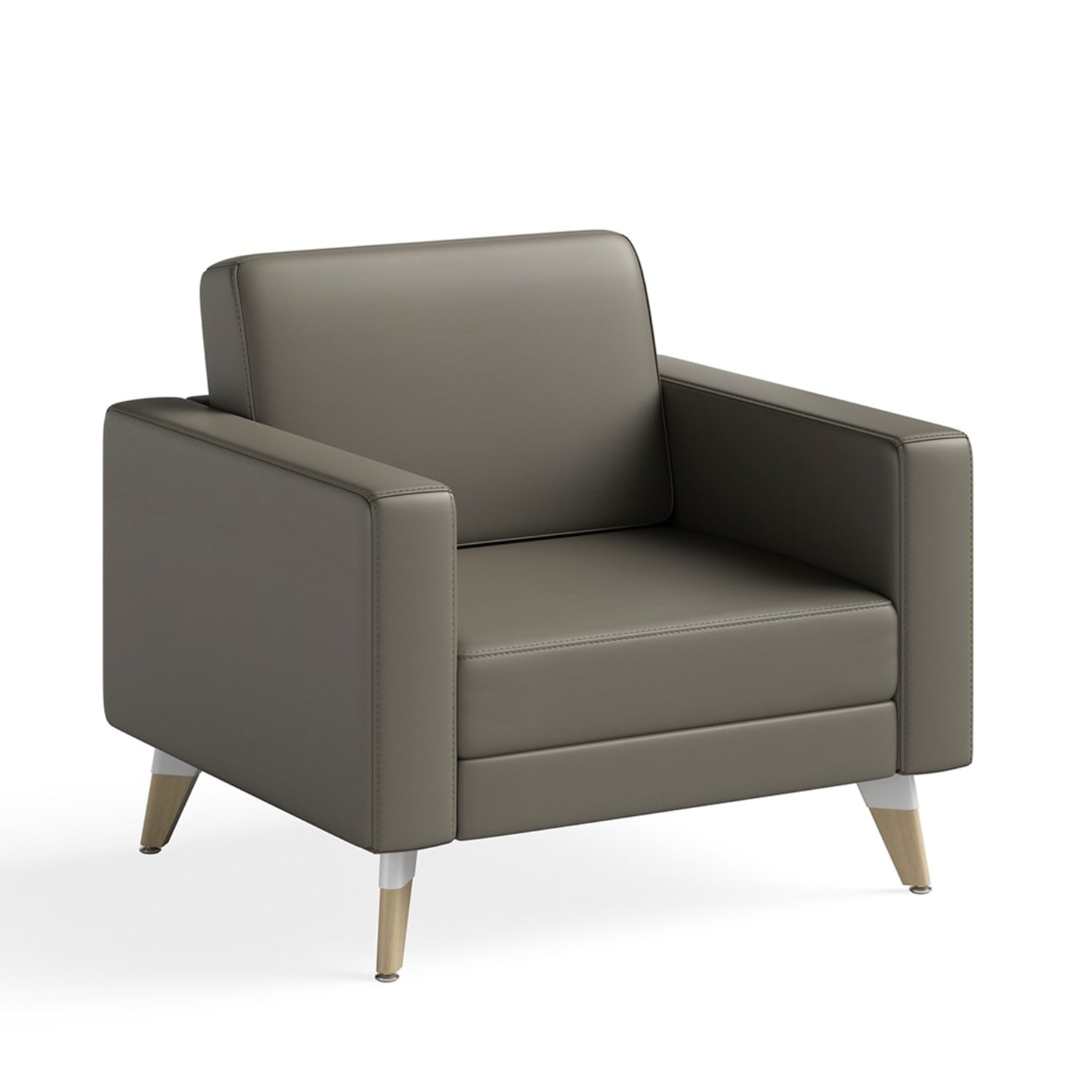 Safco Resi Lounge Chair, Gray