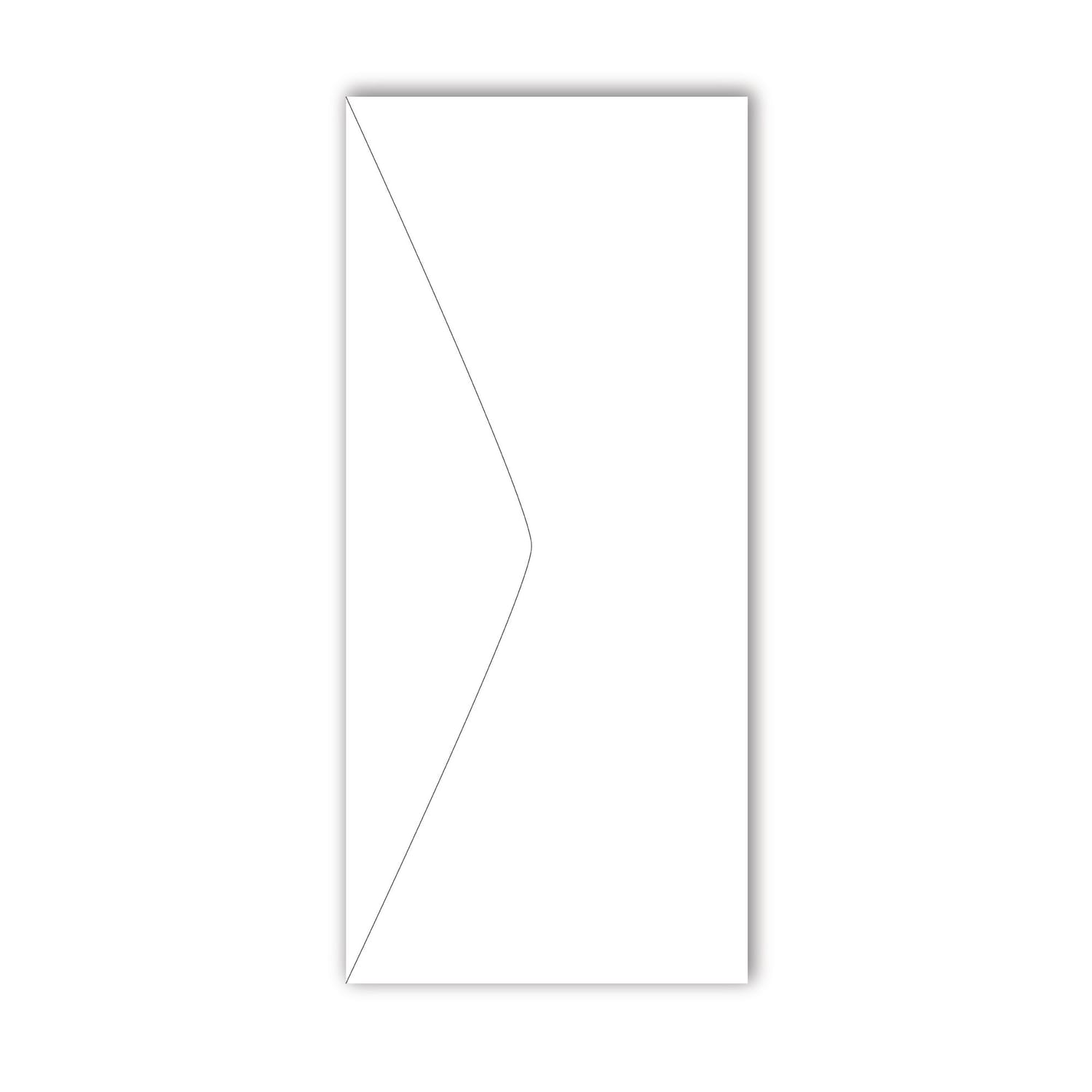 Southworth #10 Envelopes,100% Cotton, 24 Lb, Gummed Seal, 100% Recycled, White, Pack Of 50 - Image 3