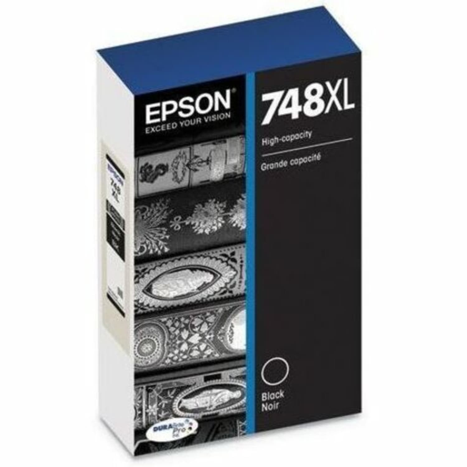 Epson DURABrite Pro 748 Original High Yield Inkjet Ink Cartridge - Black - 1 Pack - 5000 Pages - Image 3