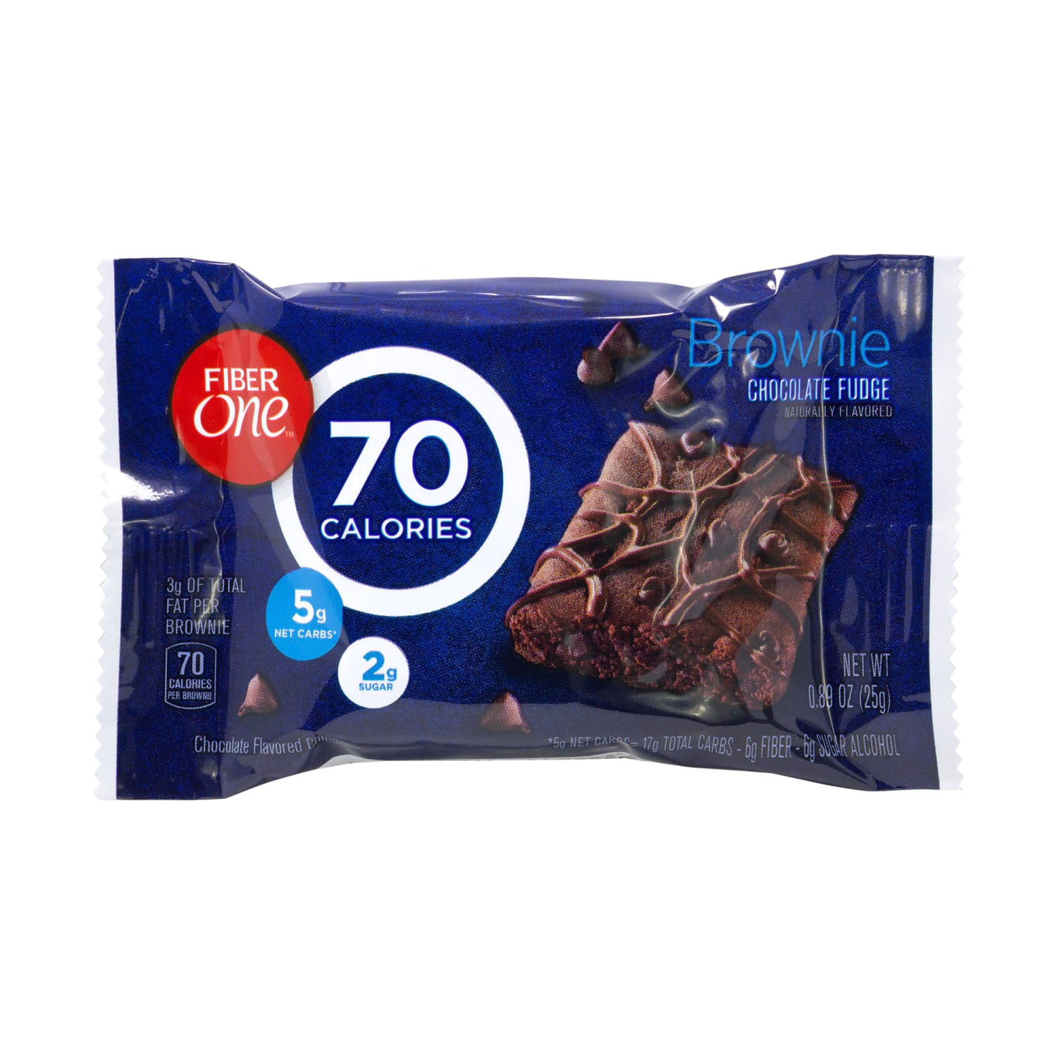 Fiber One 70 Calorie Chocolate Fudge Brownies, 40 Count - Image 6