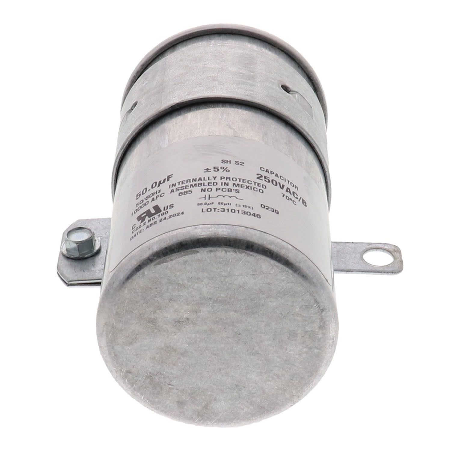 ERP Replacement Washing Machine 50-Microfarad Motor Run Capacitor for Whirlpool Part Number W10804664 - Image 4