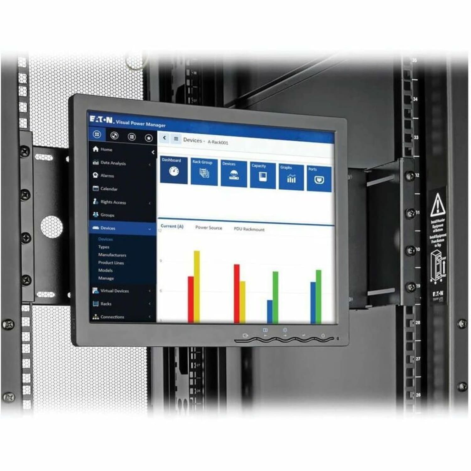 Eaton Tripp Lite Series Monitor Rack-Mount Bracket, 4U,  - SRLCDMOUNT - Image 4
