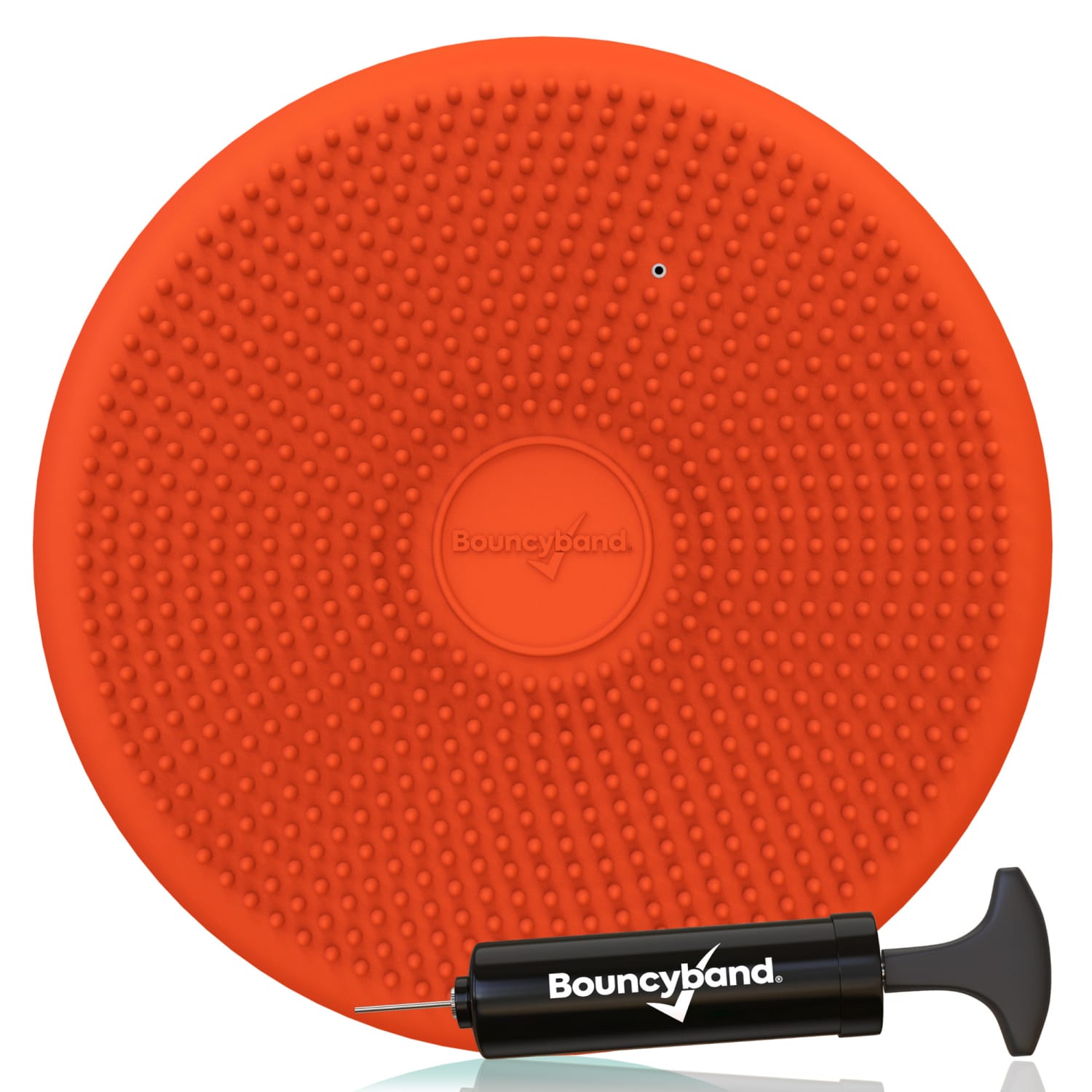 Bouncyband Big Wiggle Seat Sensory Cushion 13in Orange PopularChairscom