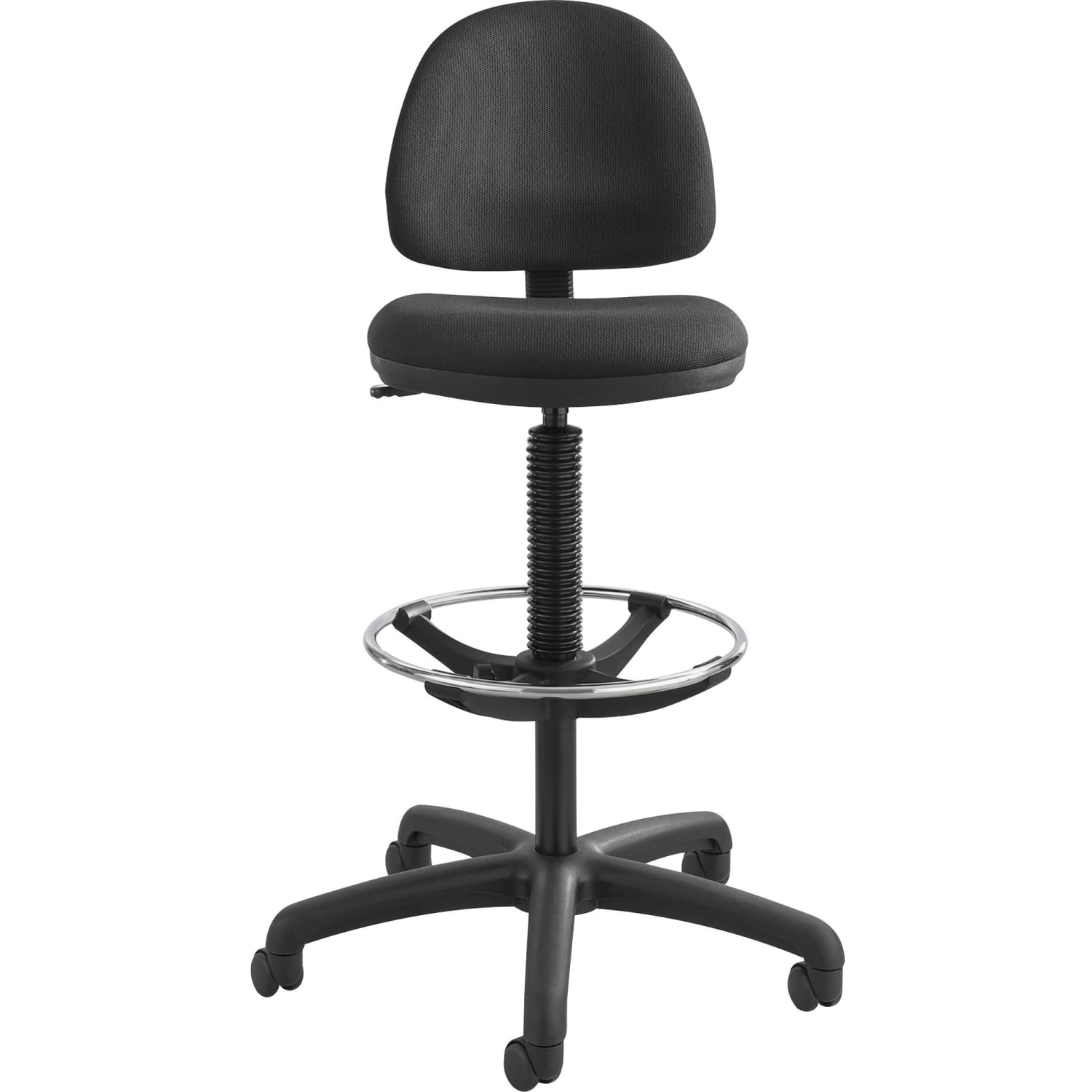 Safco Precision Extended Height Fabric Chair Black PopularChairscom