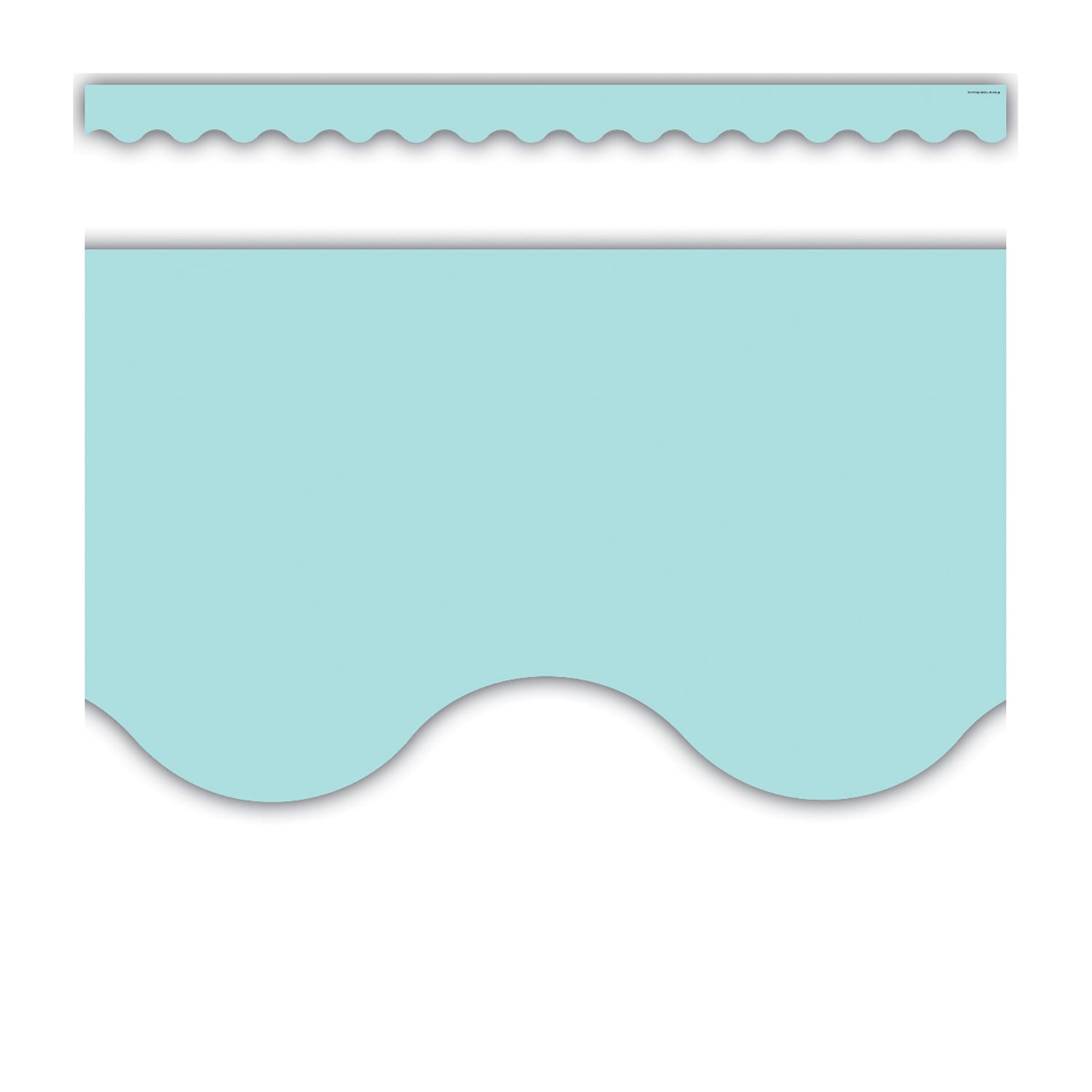 Teacher Created Resources Scalloped Border Trim Packs, 35', Pastel Blue, Set Of 6 Packs - Image 3