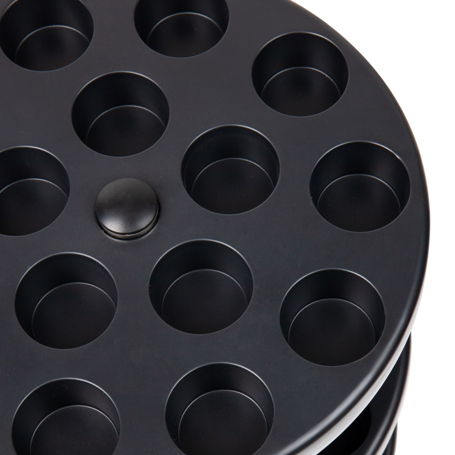 Mind Reader 3-Tier Single Serve Pod Carousel, 11-3/4in H x 9-1/2in W x 9-1/2in L Black - Image 6