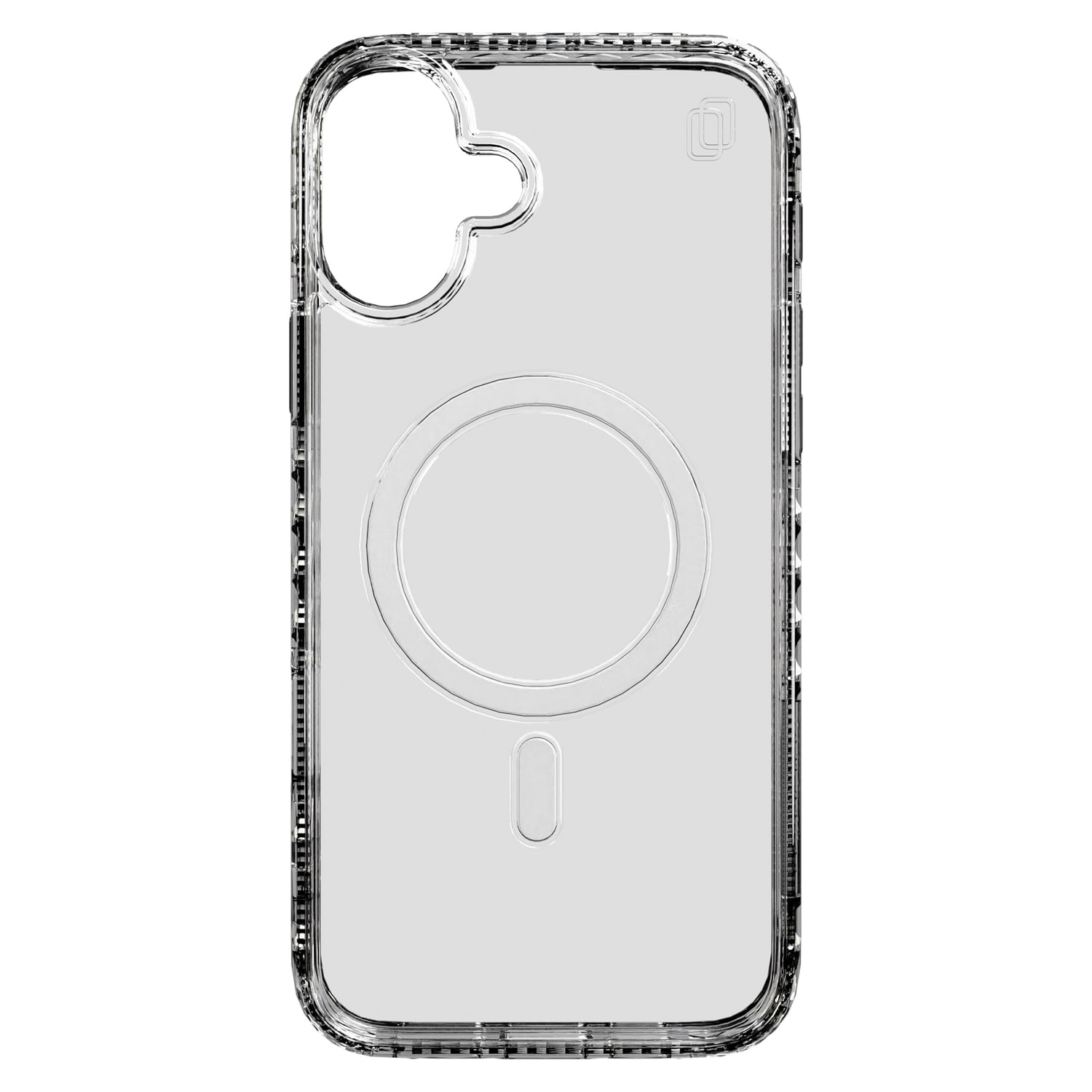cellhelmet Magnitude Series MagSafe-Compatible Case, For iPhone 16 Plus, Crystal Clear, CM-105-CC